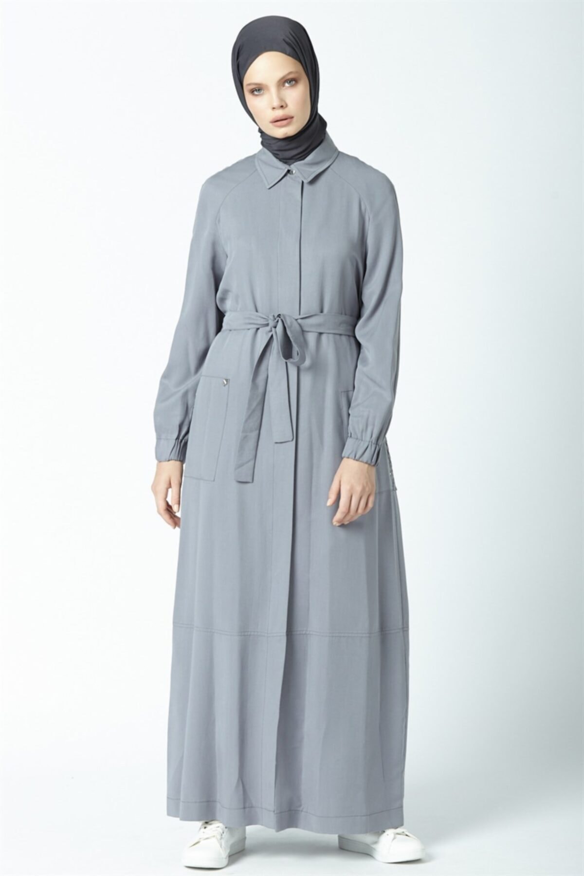 Armine Pardesü 19ya8726 Gri Mavi