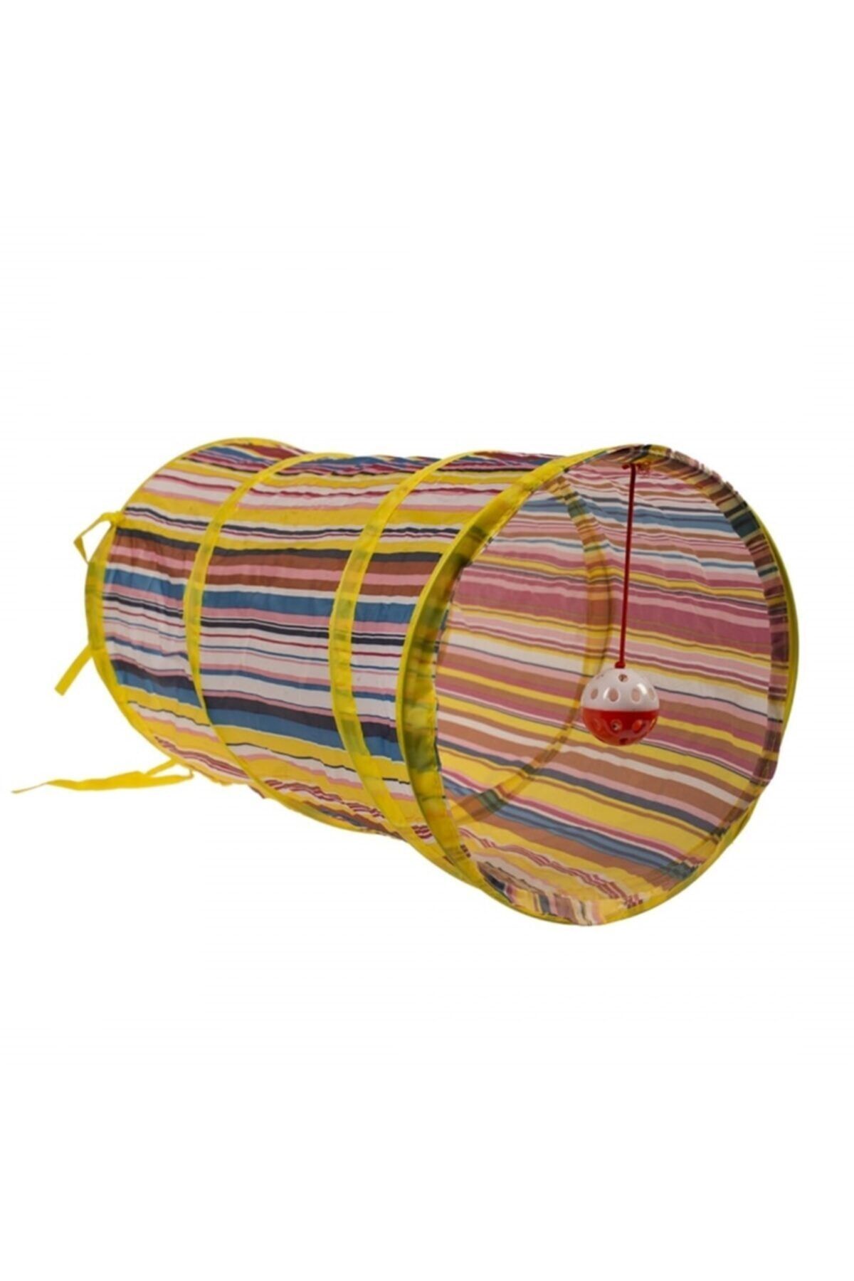 Pet Corn Duvo+ Play Tunnel Yellow Kedi Tüneli 55 Cm