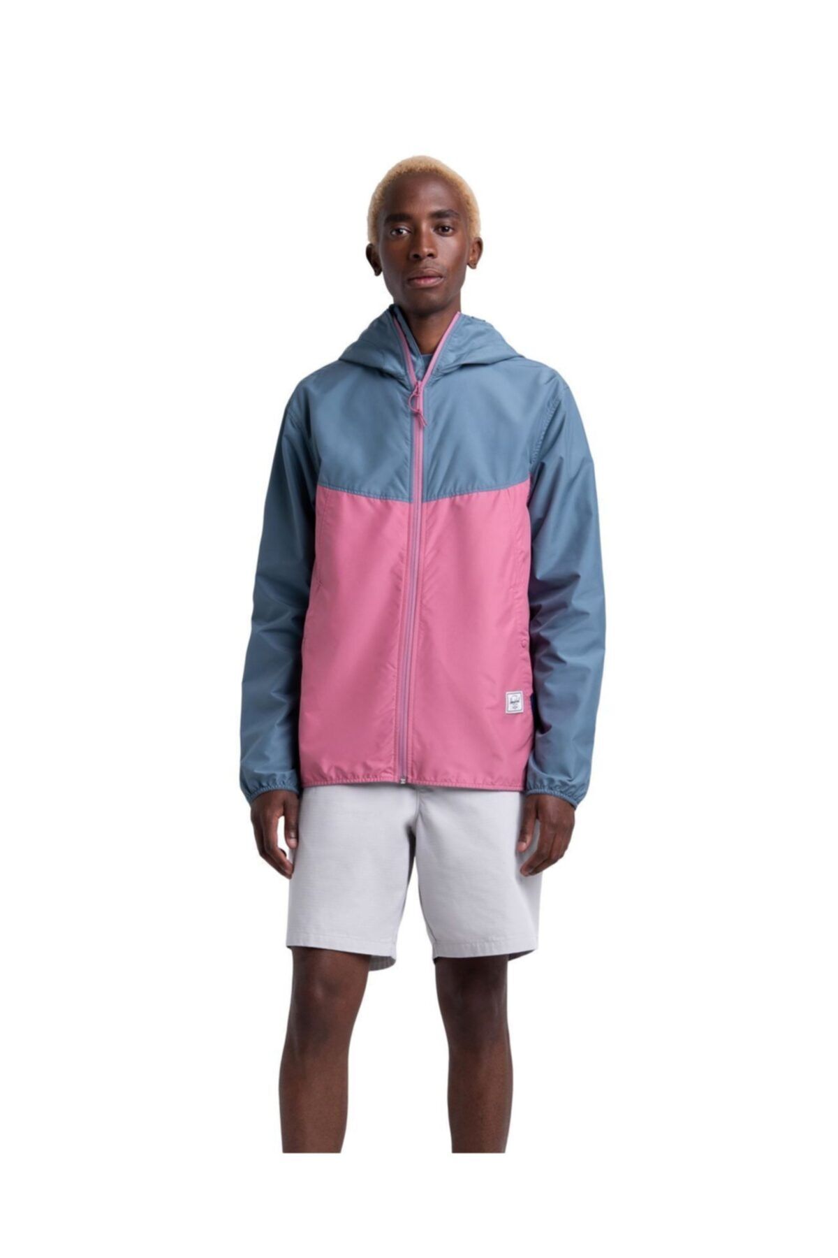 Herschel Supply Co. Herschel Supply Packable Wind Blue Mirage/heather Rose Erkek Rüzgarlık