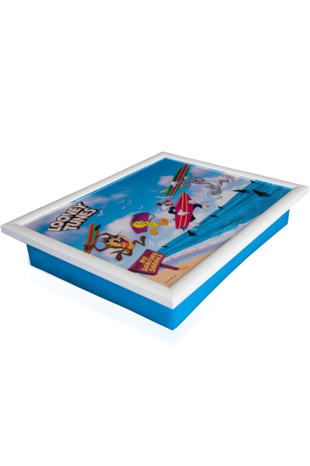 GiFi Yastıklı Yatak Keyif Tepsisi Lisanslı Looney Tunes 36x46cm Ebat