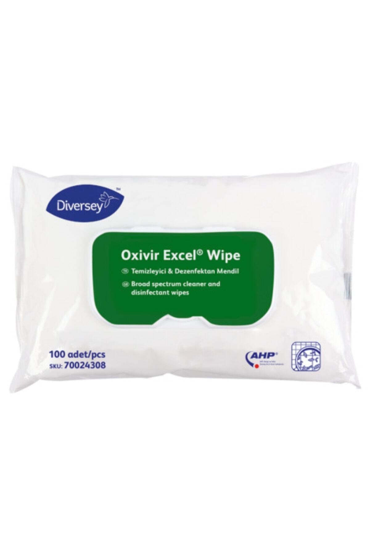 Diversey Oxivir Excel Wipe Dezenfektan Mendil 100'lü