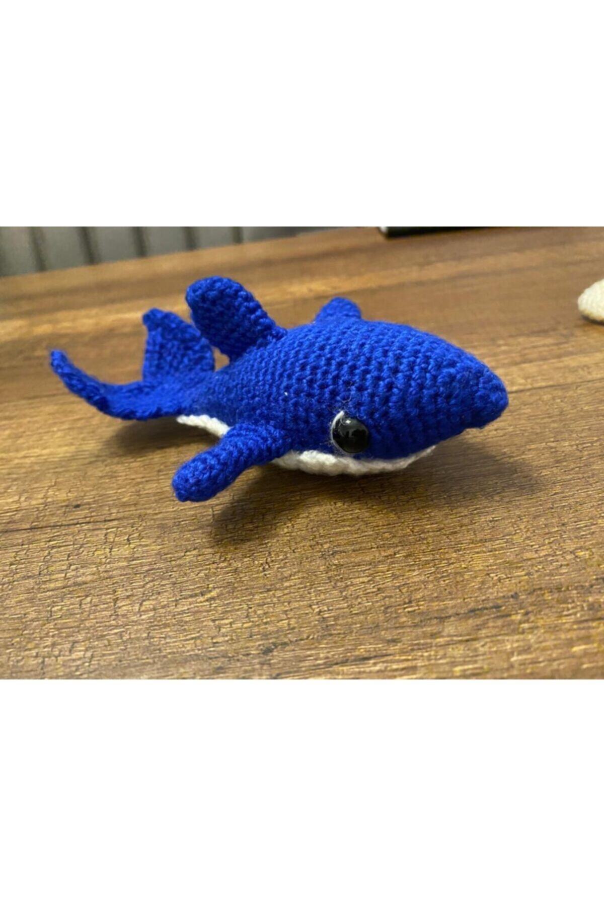 Blcavm Amigurumi Mavi Balina Oyuncak