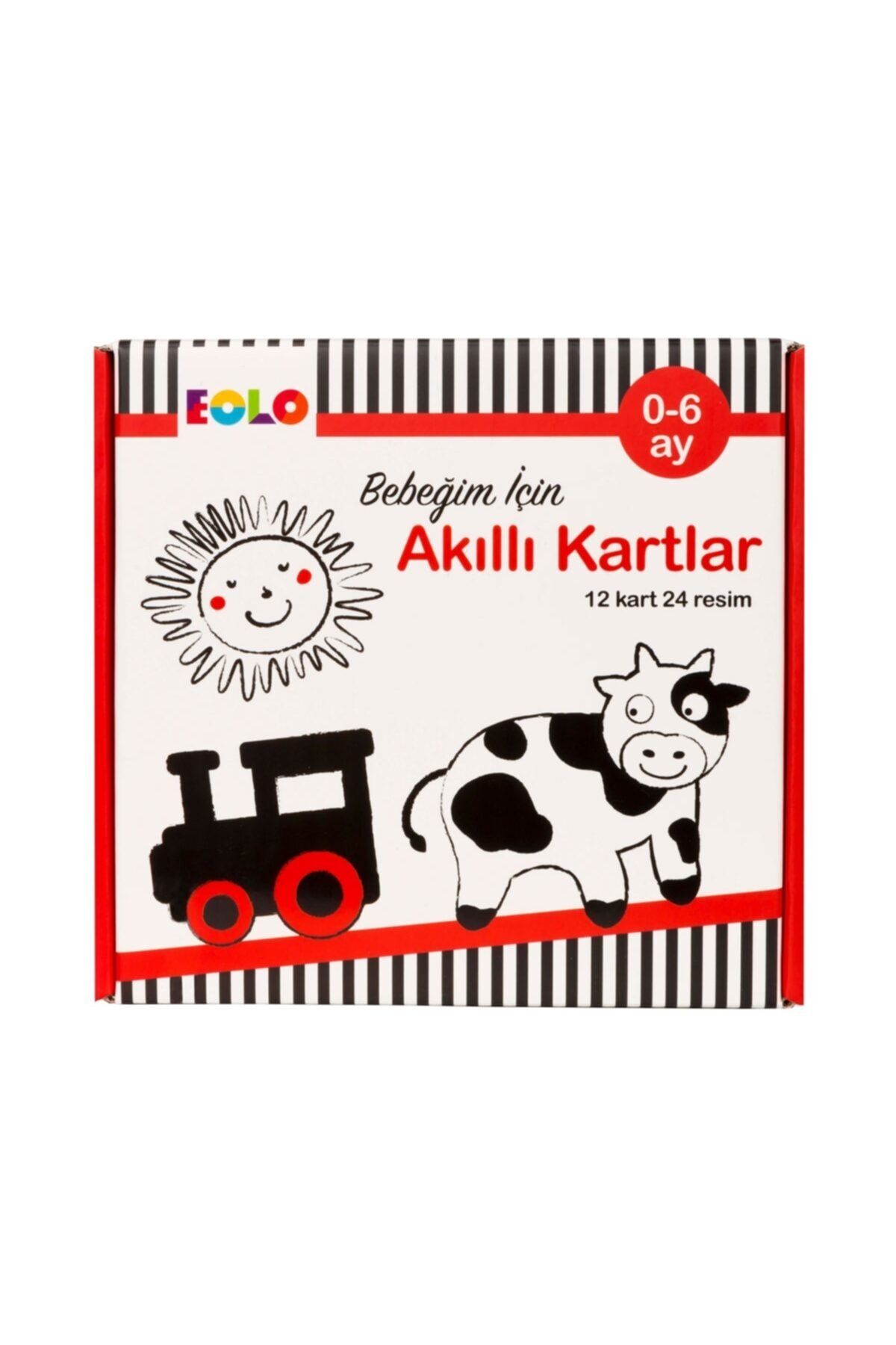 Özlem Toys Bebeğimin Eğitici Ilk Kartları (0-6 Ay)