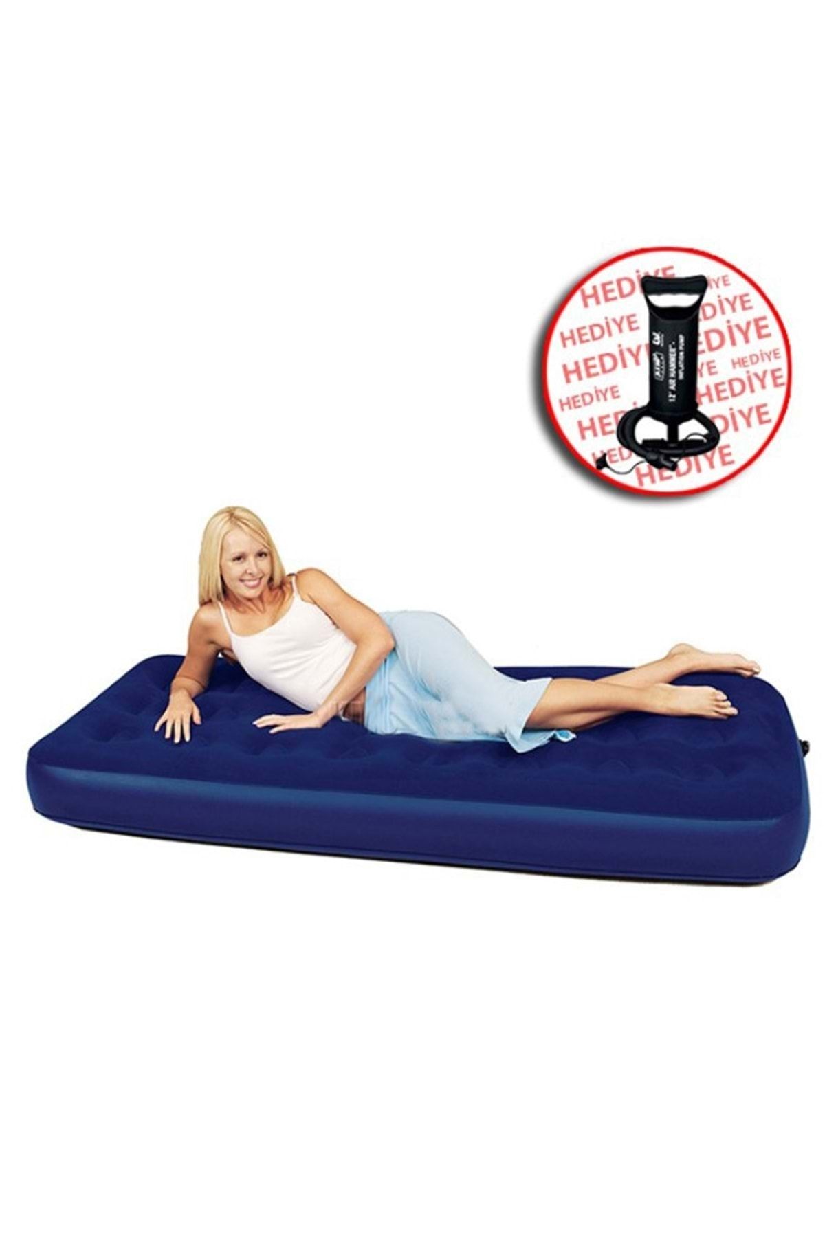 BESTWAY Tek Kişilik Şişme Yatak El Pompa Bw120