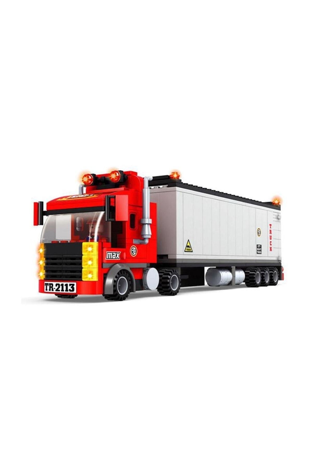 Ausini City Container Truck Building Block Set 281 Piece Lego Set