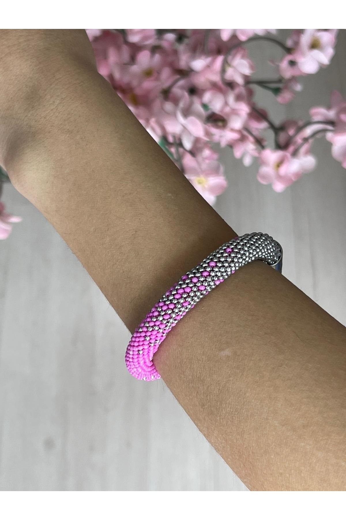Swarovski crystaldust bracelet pink best sale