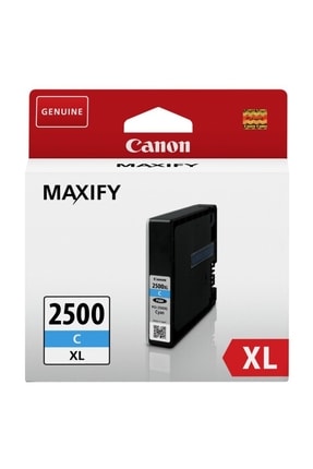 Pgi-2500Xl C Yüksek Kapasiteli Cam Göbeği Mürekkep Kartuşu 9265B001 Image 0