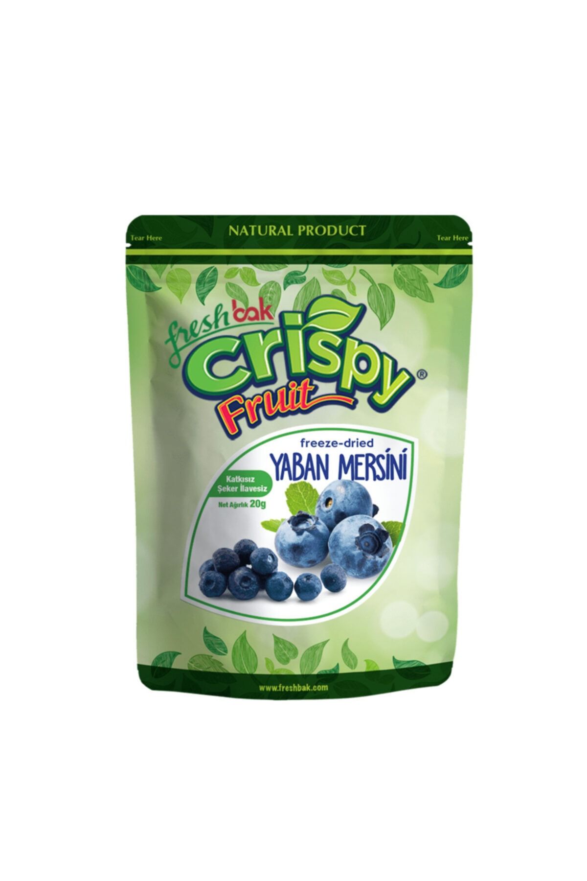 Freshbak Crıspy Fruıt Yaban Mersini 20 Gr Diyet Market