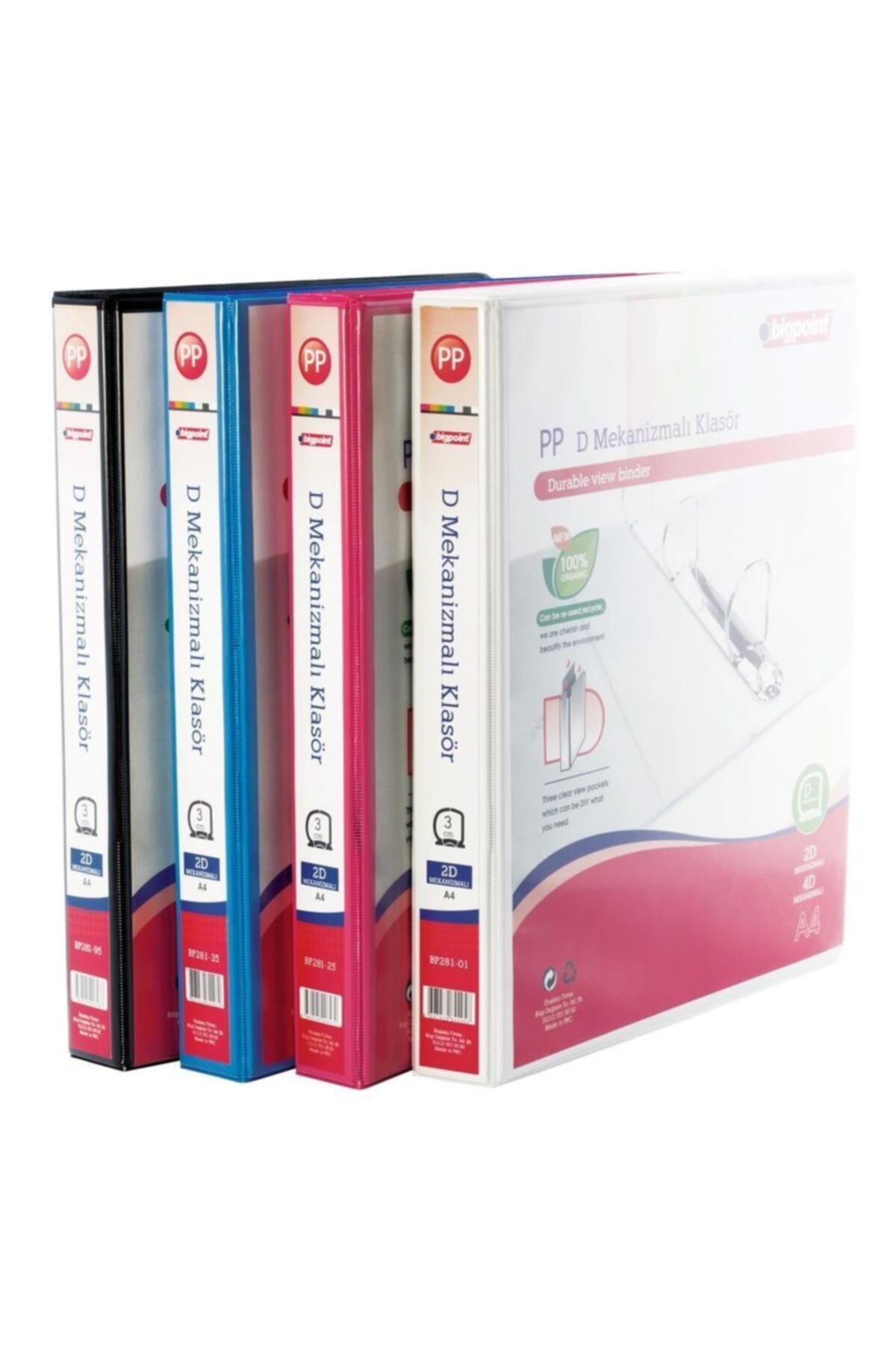 Bigpoint 2d Mekanızmalı Klasor 3cm Sıyah *--*