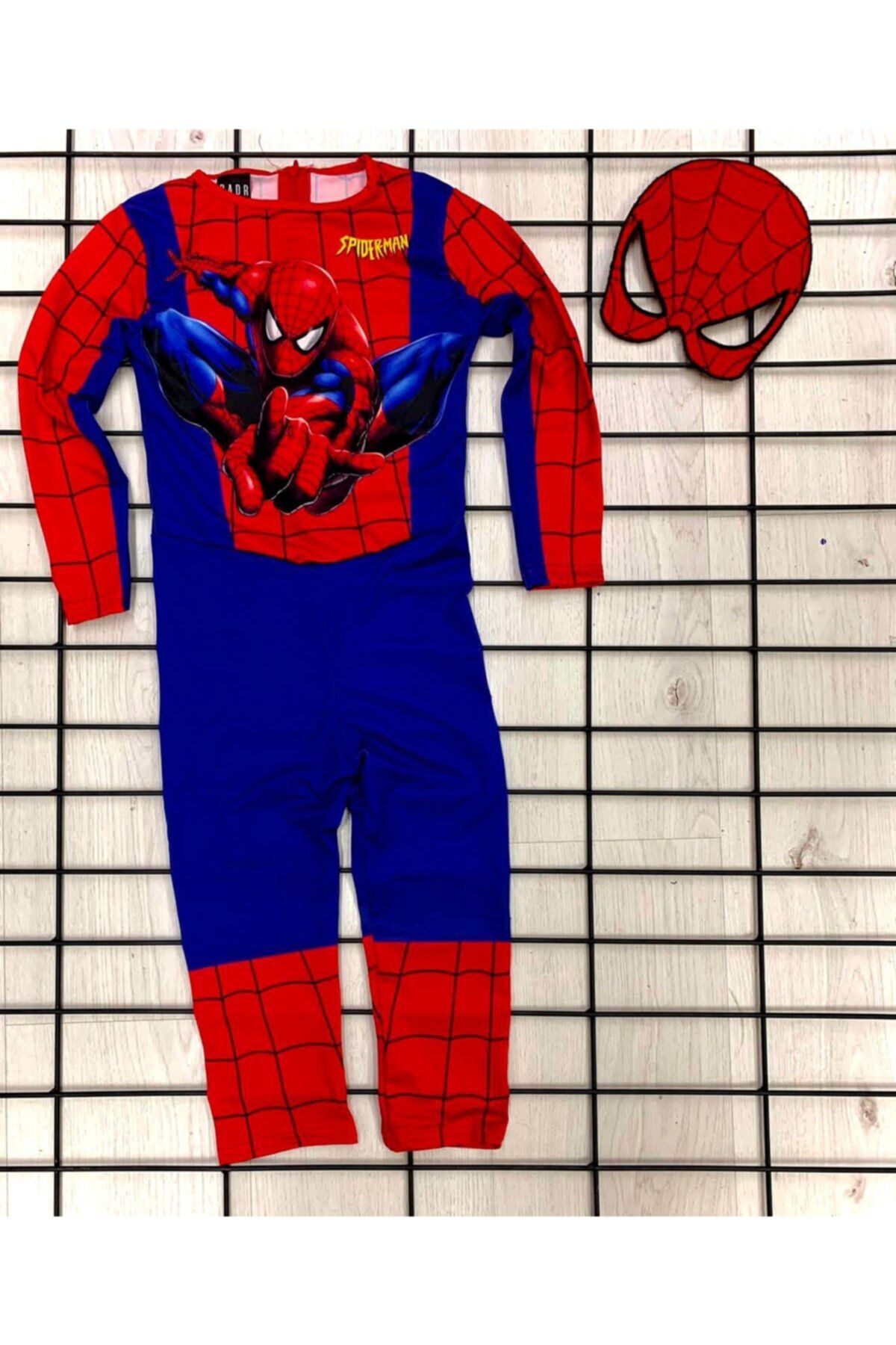 Yeni Özel Spiderman - Örümcek Adam Çocuk Kostümü