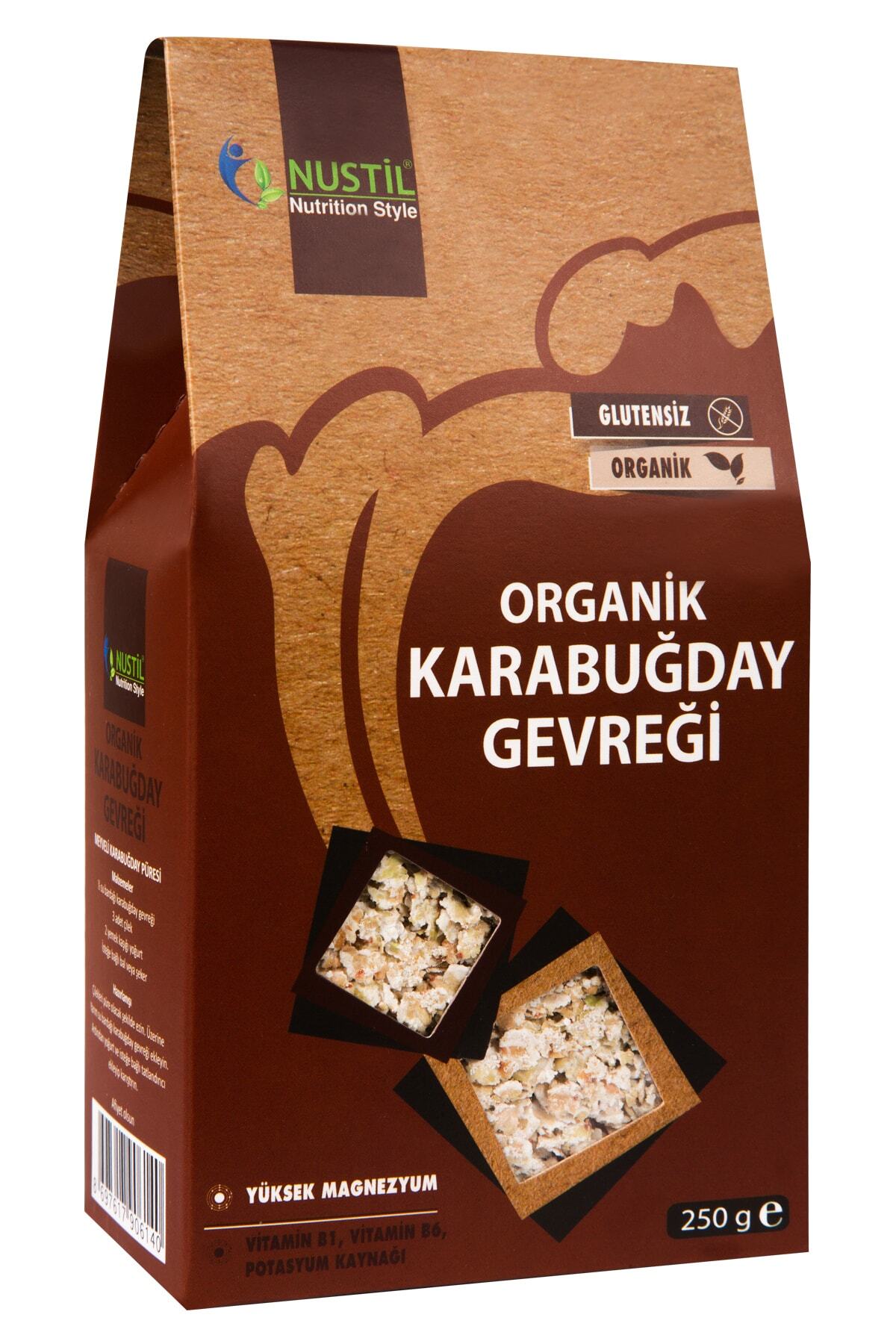 Nustil Nutrition Style Glutensiz Ve Organik Karabuğday Gevreği 250gr