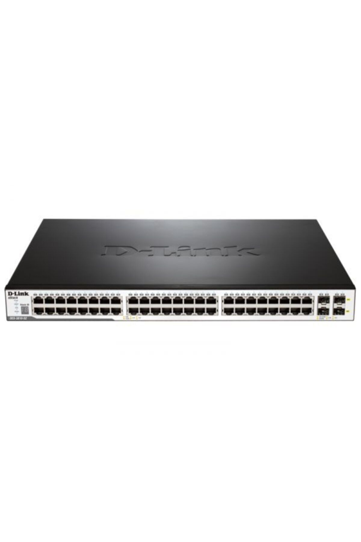 DLink Des-3810-52 L3 Managed Switch With 48-port 10/100 Mbit/s, 2 X 1000 Sfp, 2 Combo Ports 1000base-t/sfp