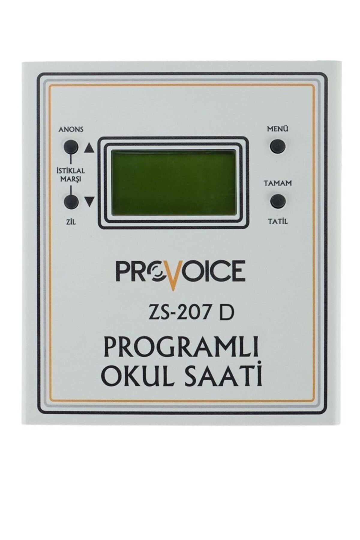 Provoice Zs-207 Duvar Tipi Okul Zil Saati