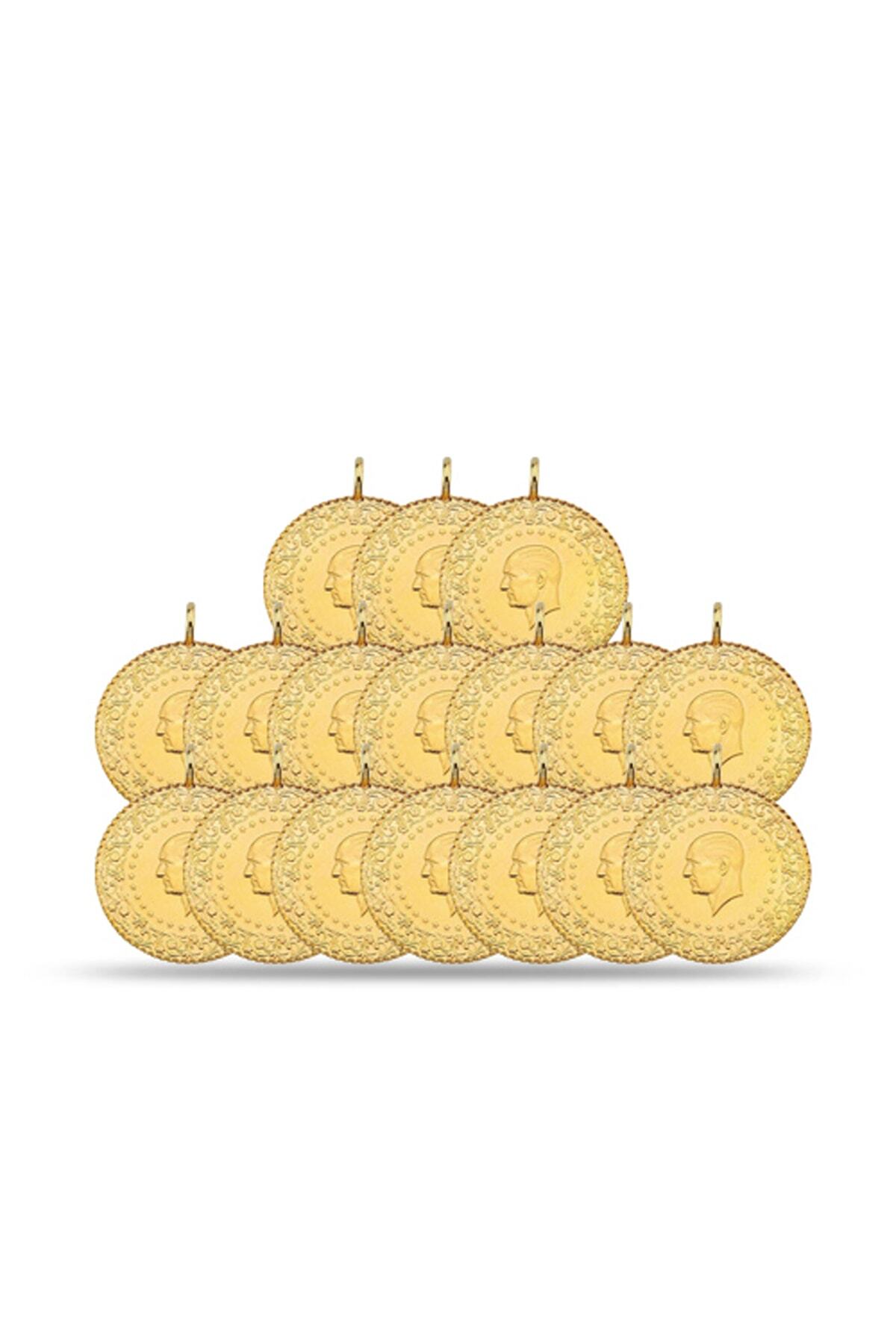 Maygold Eski 17 Adet Çeyrek Altın