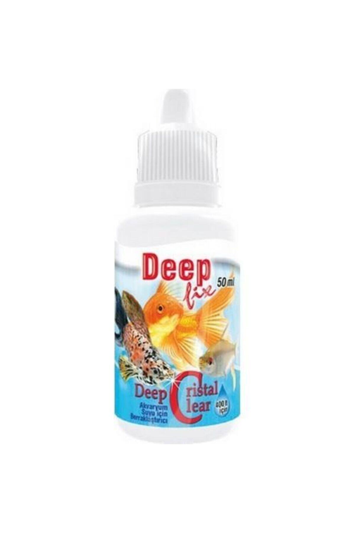 Deep Fix Deep Cristal Clear Akvaryum Suyu Için Berraklaştırıcı 50 Ml