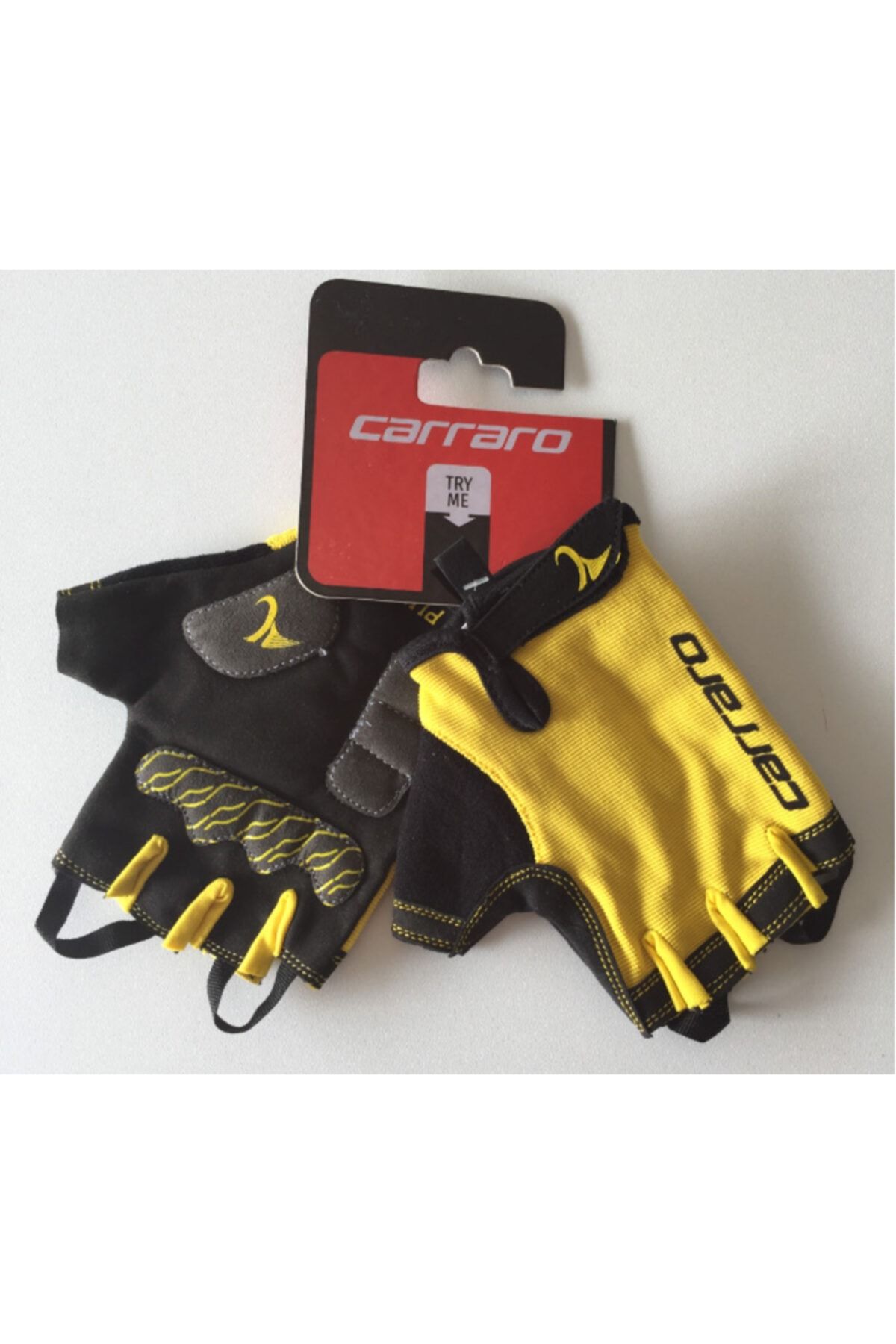 Carraro Kısa Parmak Eldiven Sarı Cro-004 C Small