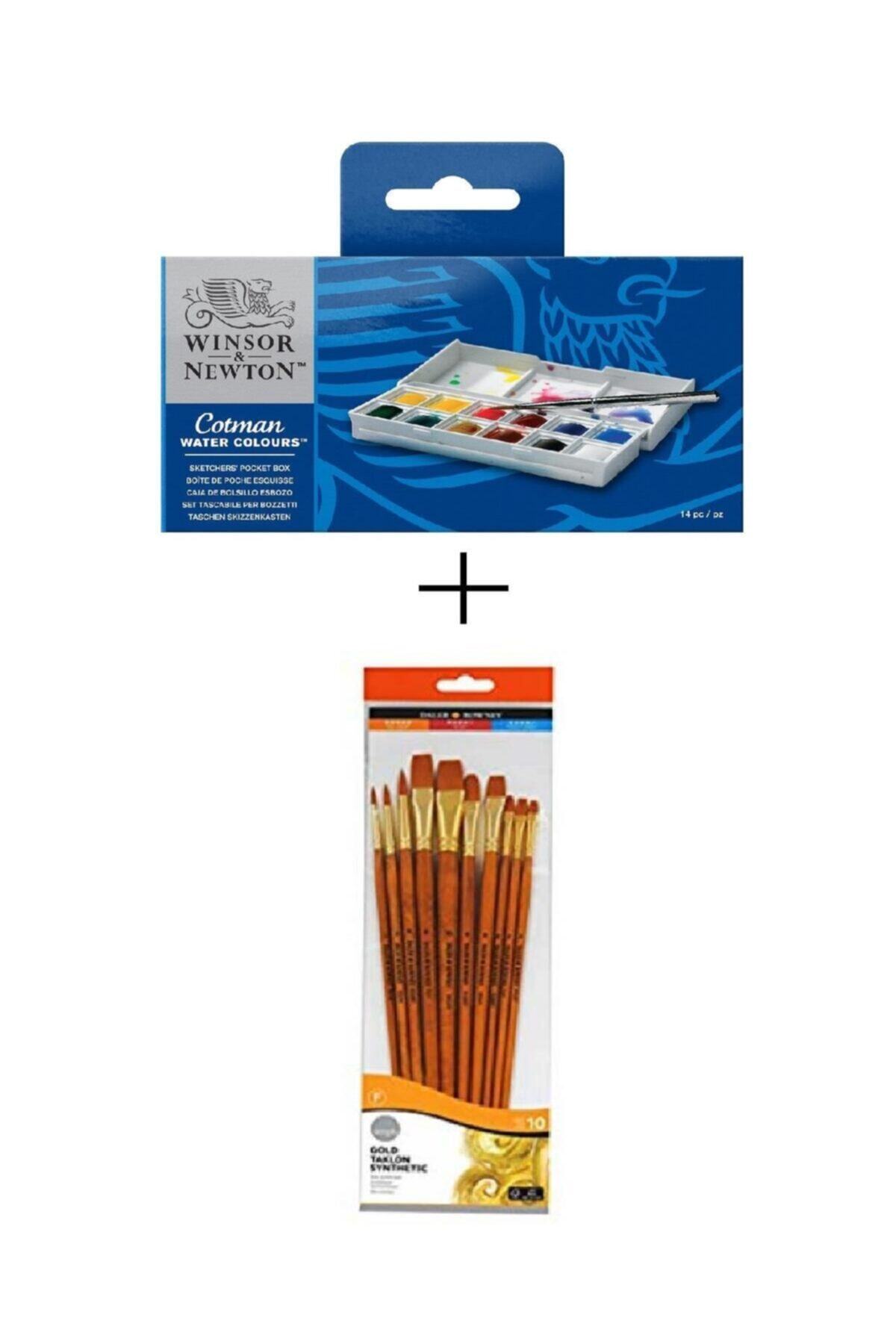Winsor Newton Fırçalı Tablet Sulu Boya Seti