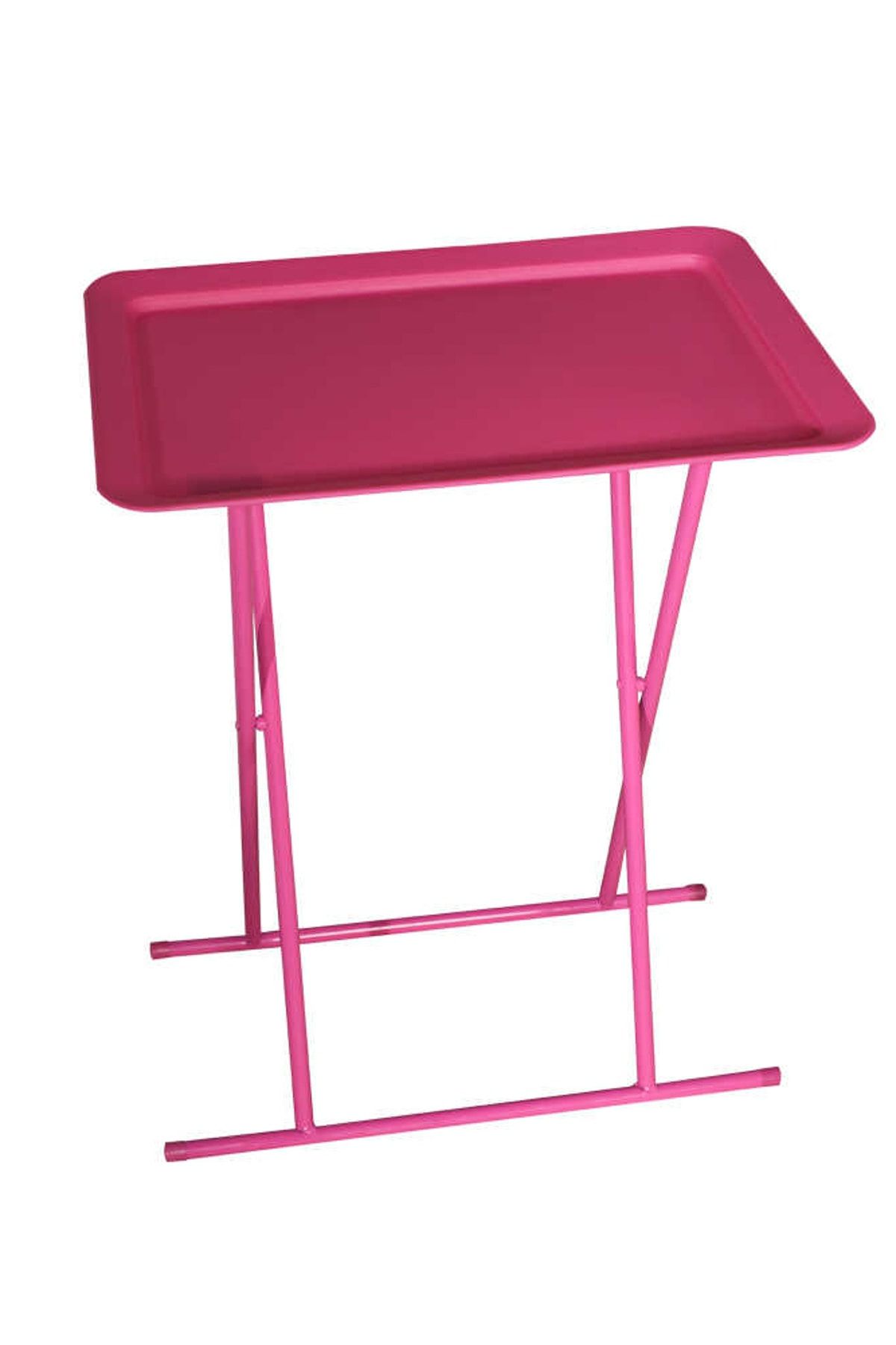 Adore Mobilya Handy Mate Katlanabilir Tepsili Sehpa  HND-004-UU-1 Pembe