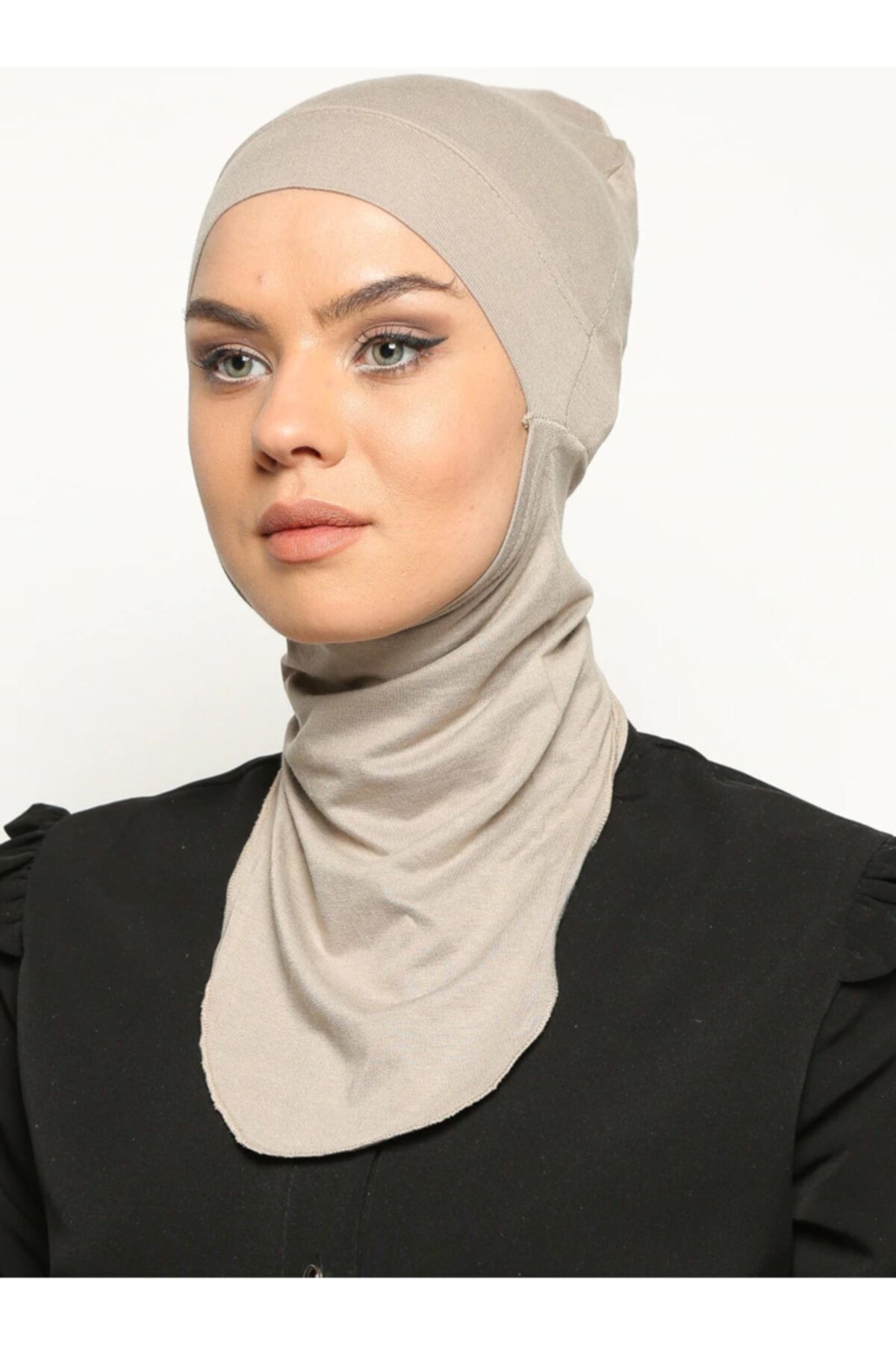 Ecardin Pratik Hijab Bone -vizon -