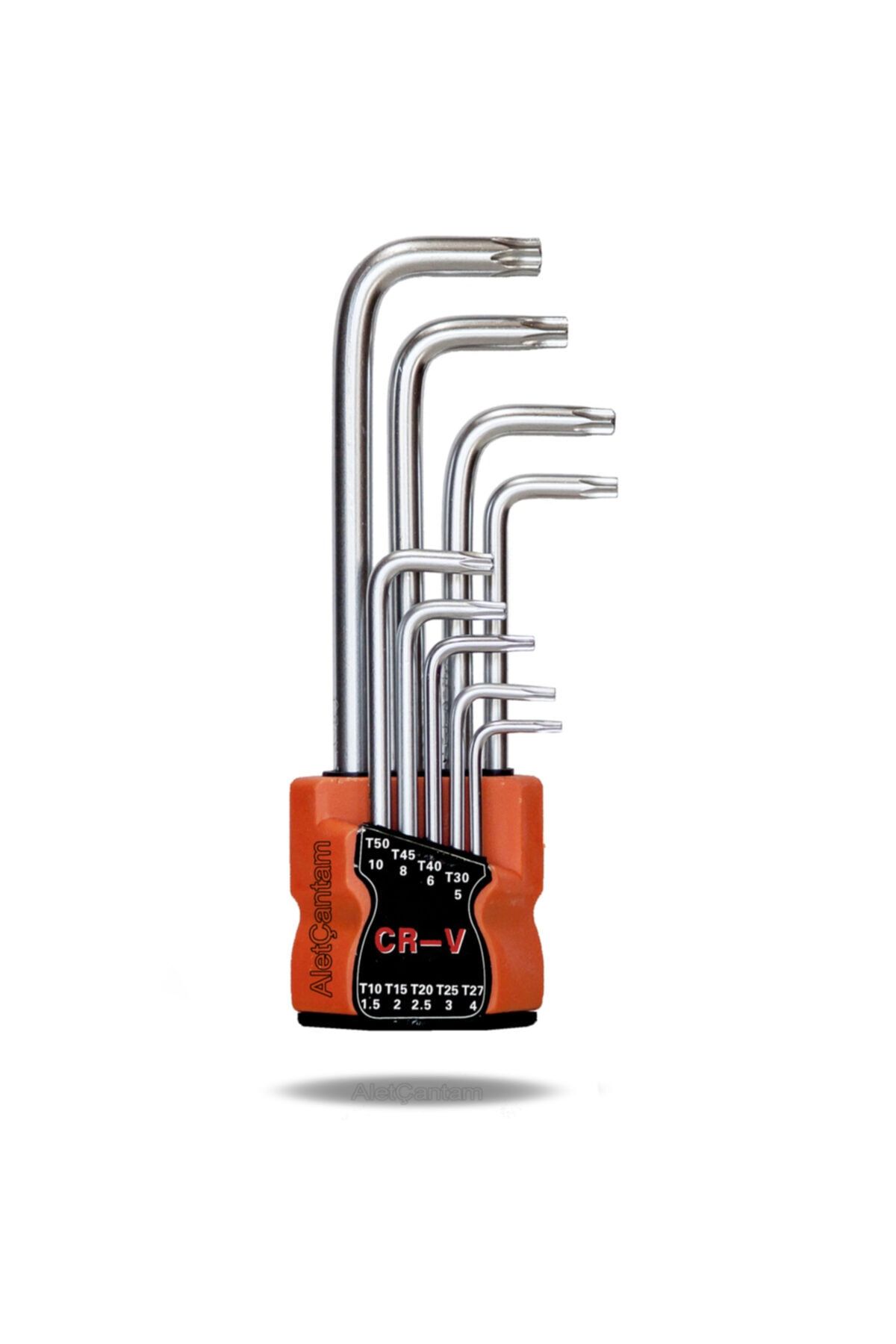 Knitex Tork Alyan Seti Yıldız Torx Allen Anahtar Delikli Uzun Boy 170mm