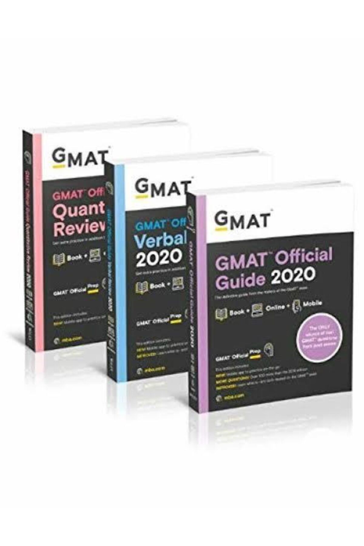 Wiley Gmat Official Guide 2020 Bundle: 3 Books + Online Question Bank