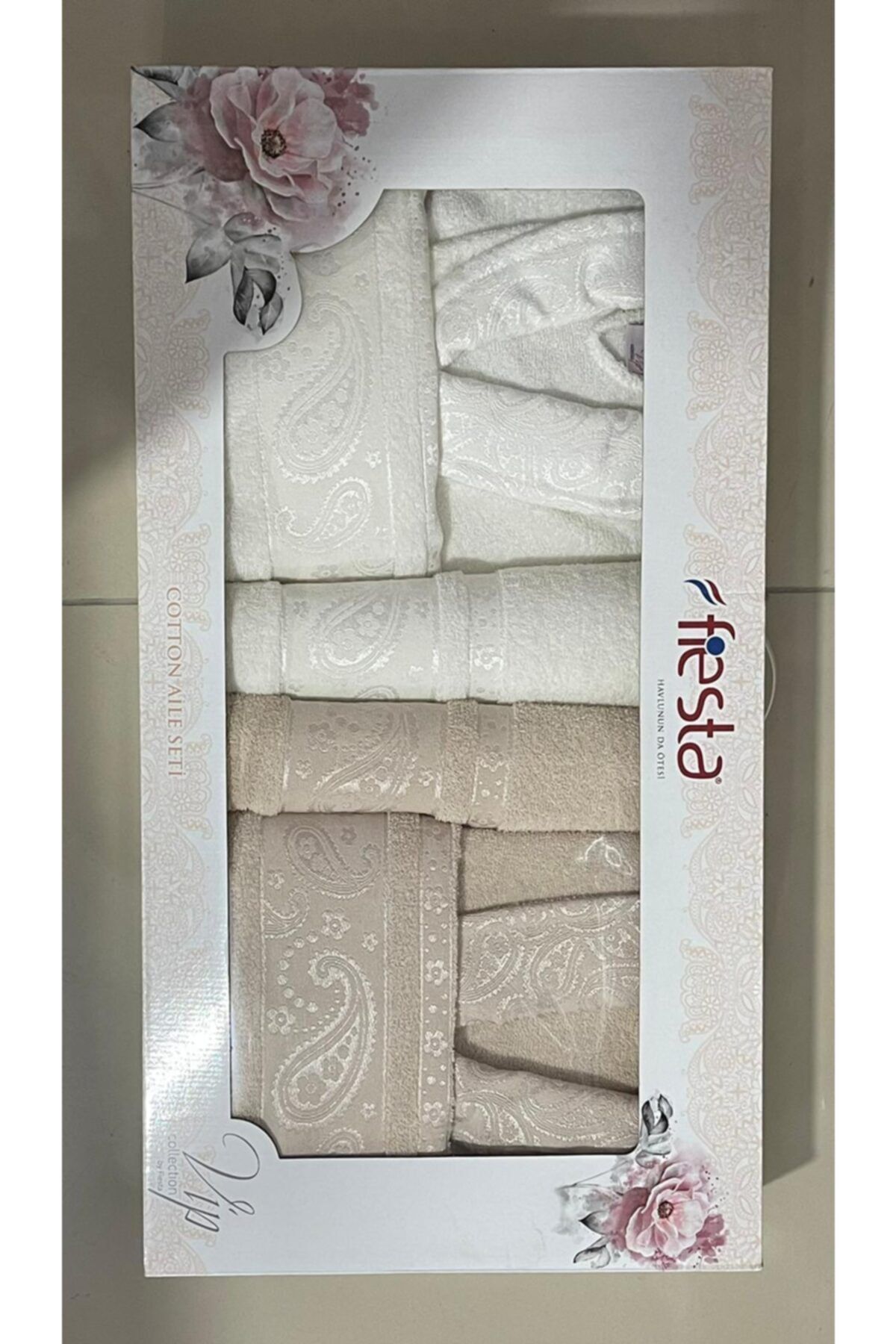 Fiesta Unisex Bornoz Takımı