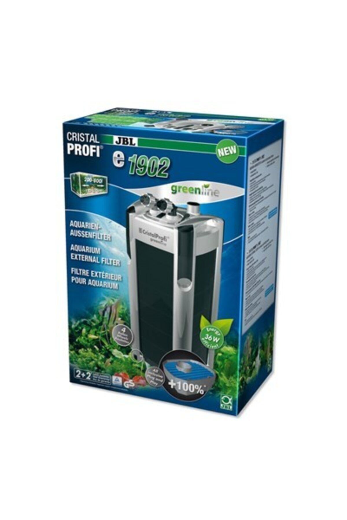 JBL Cp E1902 Greenlıne Dış Filtre 1900l/s