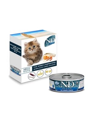 Nd Ocean Morina,karides,balkabağı Yavru Kedi Konservesi 70 gr Image 0