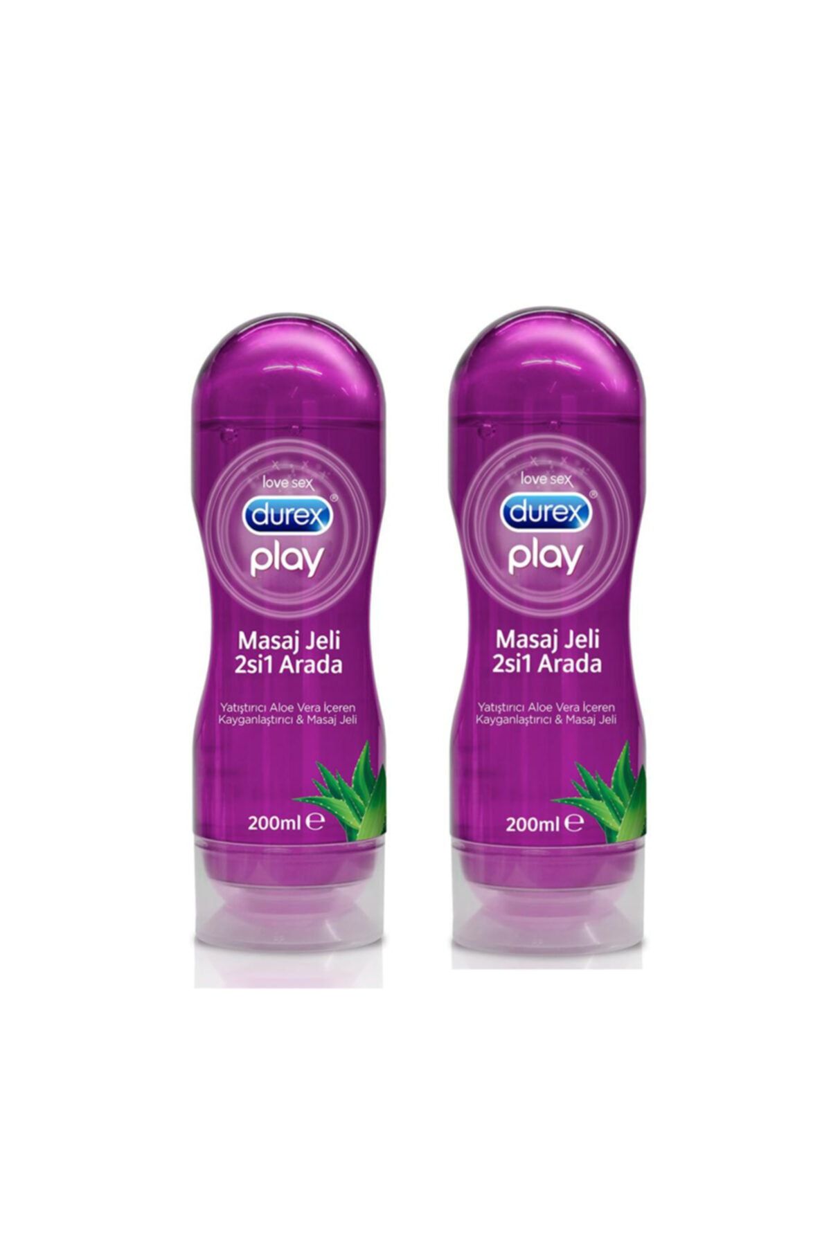 durex play kayganlastirici masaj jeli aloe vera 200 ml 2 li fiyati yorumlari trendyol
