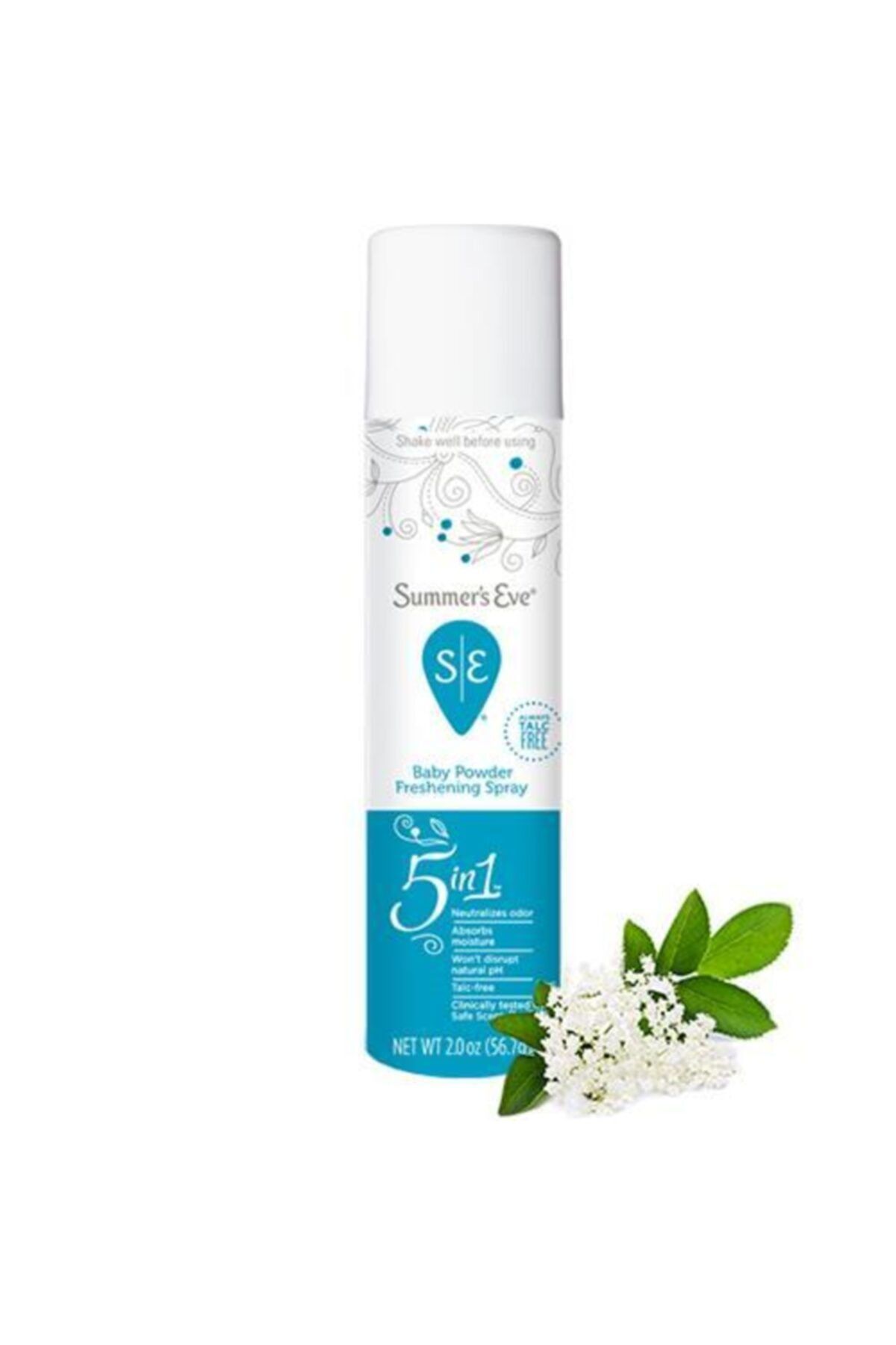 Summer's Eve Baby Powder Özel Bölge Deodorant 56.7gr