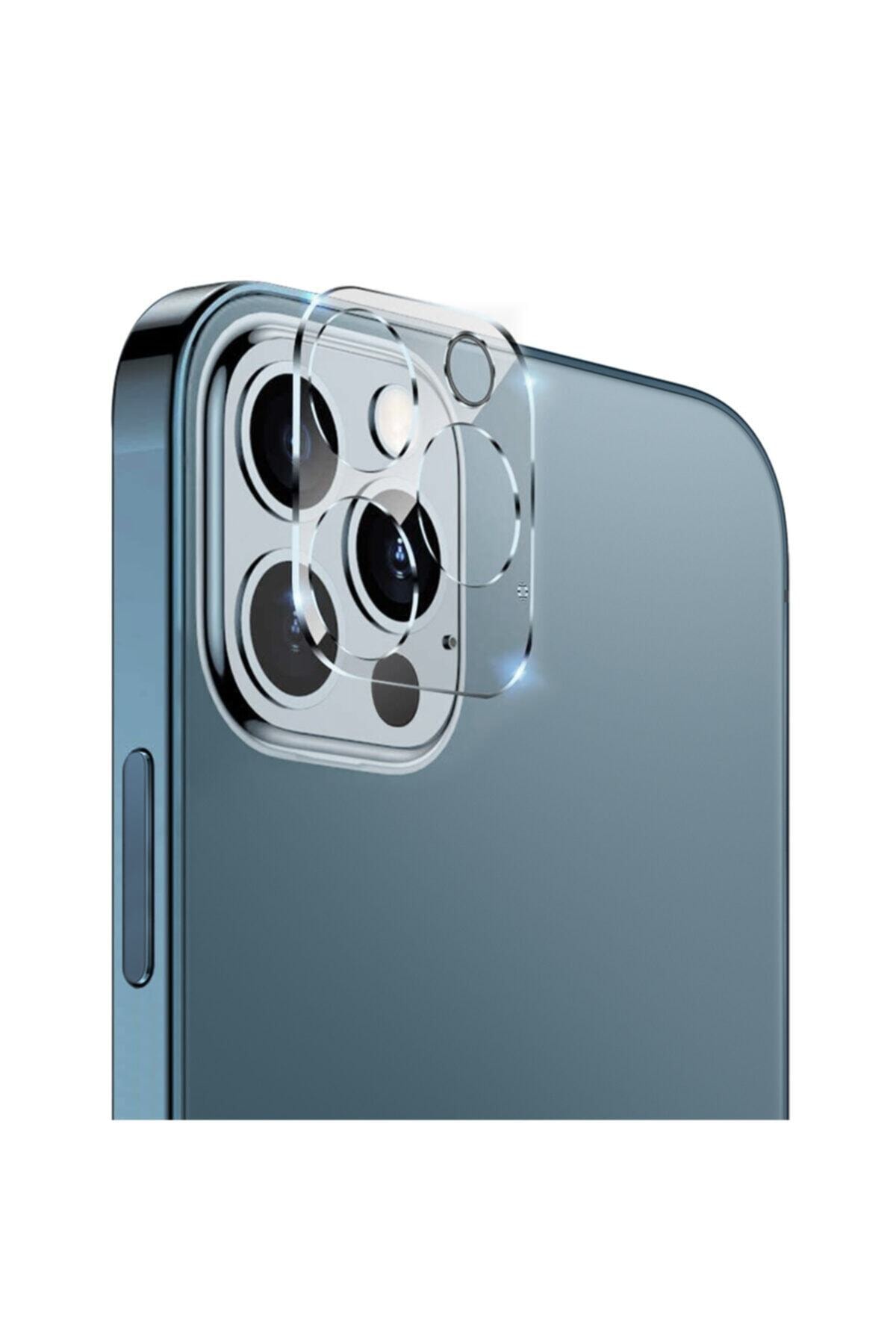 teknosepetim Iphone 13 Pro Max 13 Pro Kamera Lens Koruma Camı Kamera Ekran Koruyucu