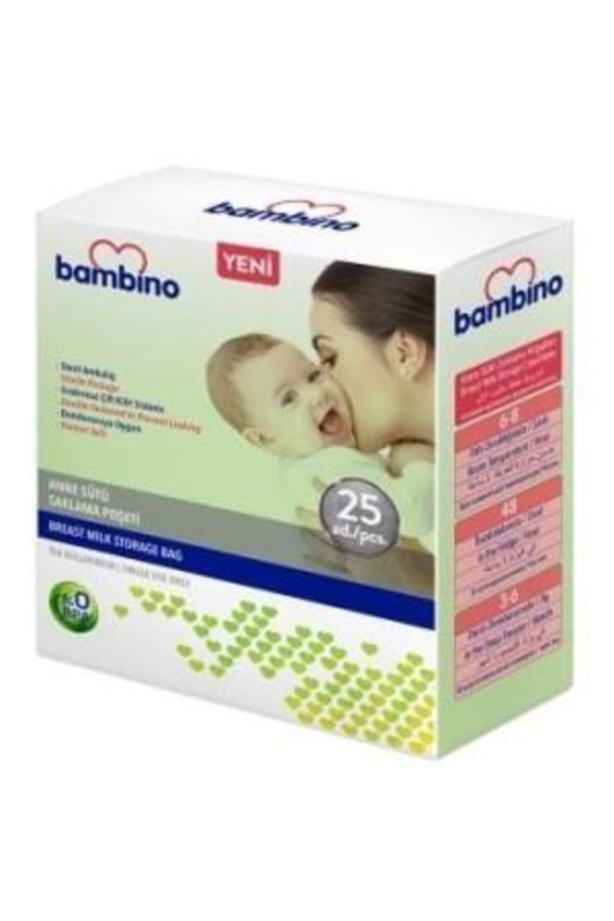 Bambino Anne Sütü Saklama Poşeti T080