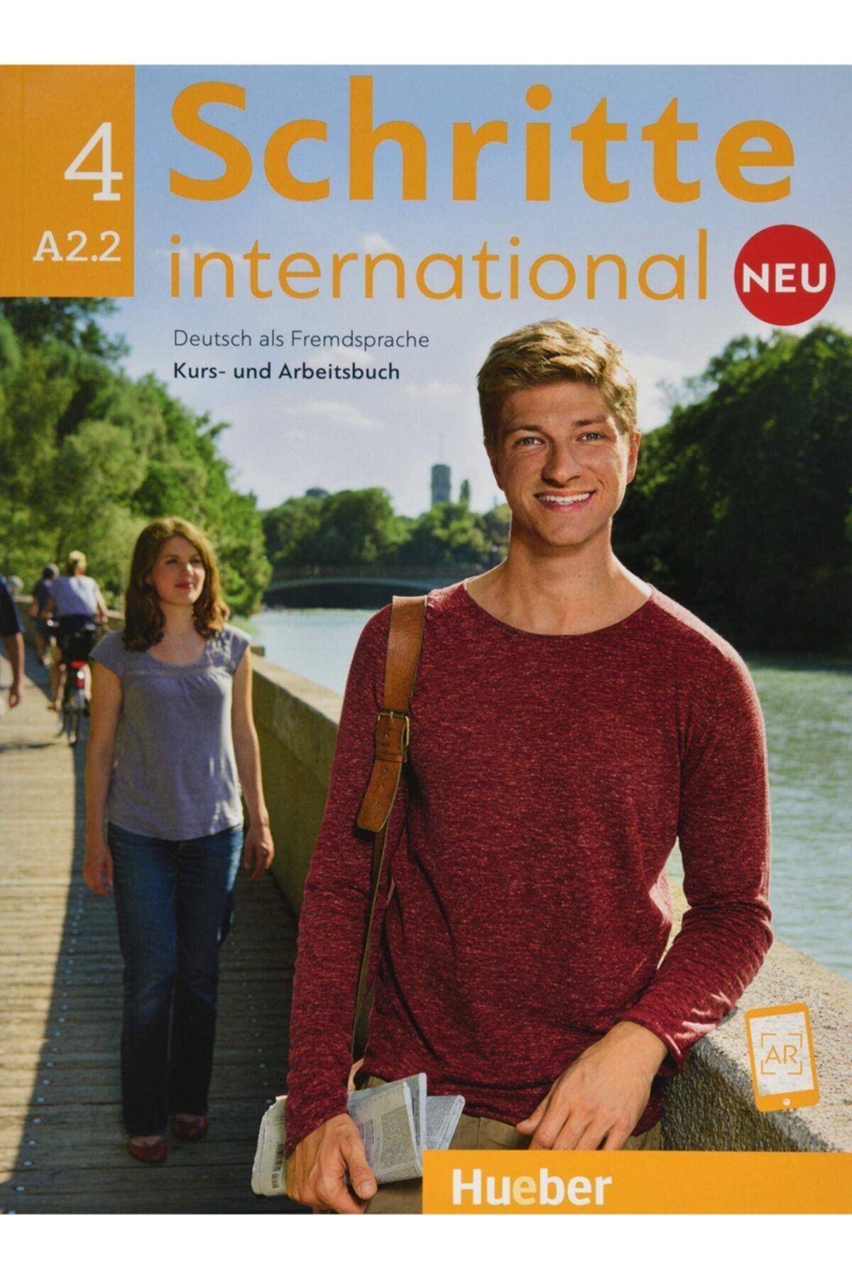 yabancıdil Schritte International Neu 4. A2.2 Kurs Und Arbeitsbuch + Cd-rom + Ar Teknolojisi Ile Kolay Öğrenme