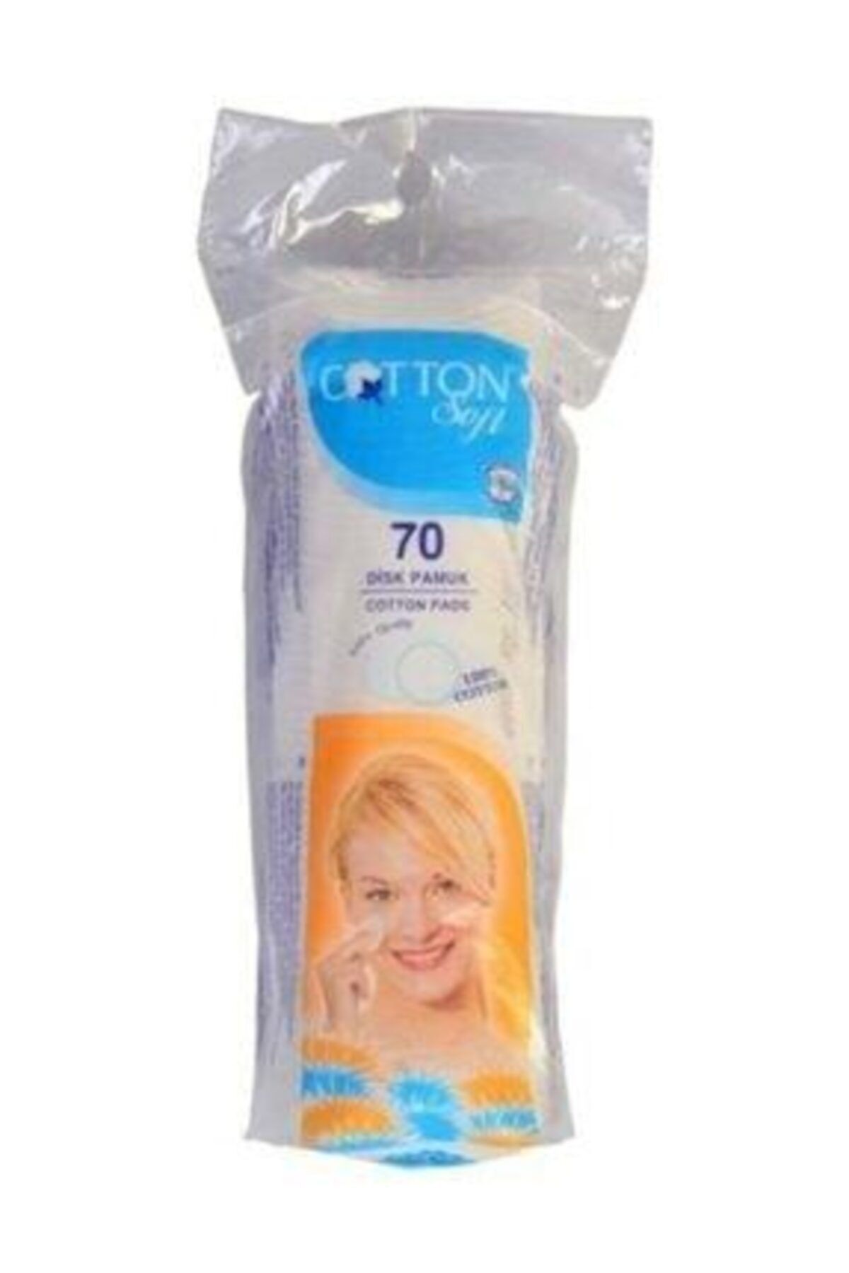 Cotton Soft Makyaj Temizleme Pamuğu 70lı-1119  3 Adet