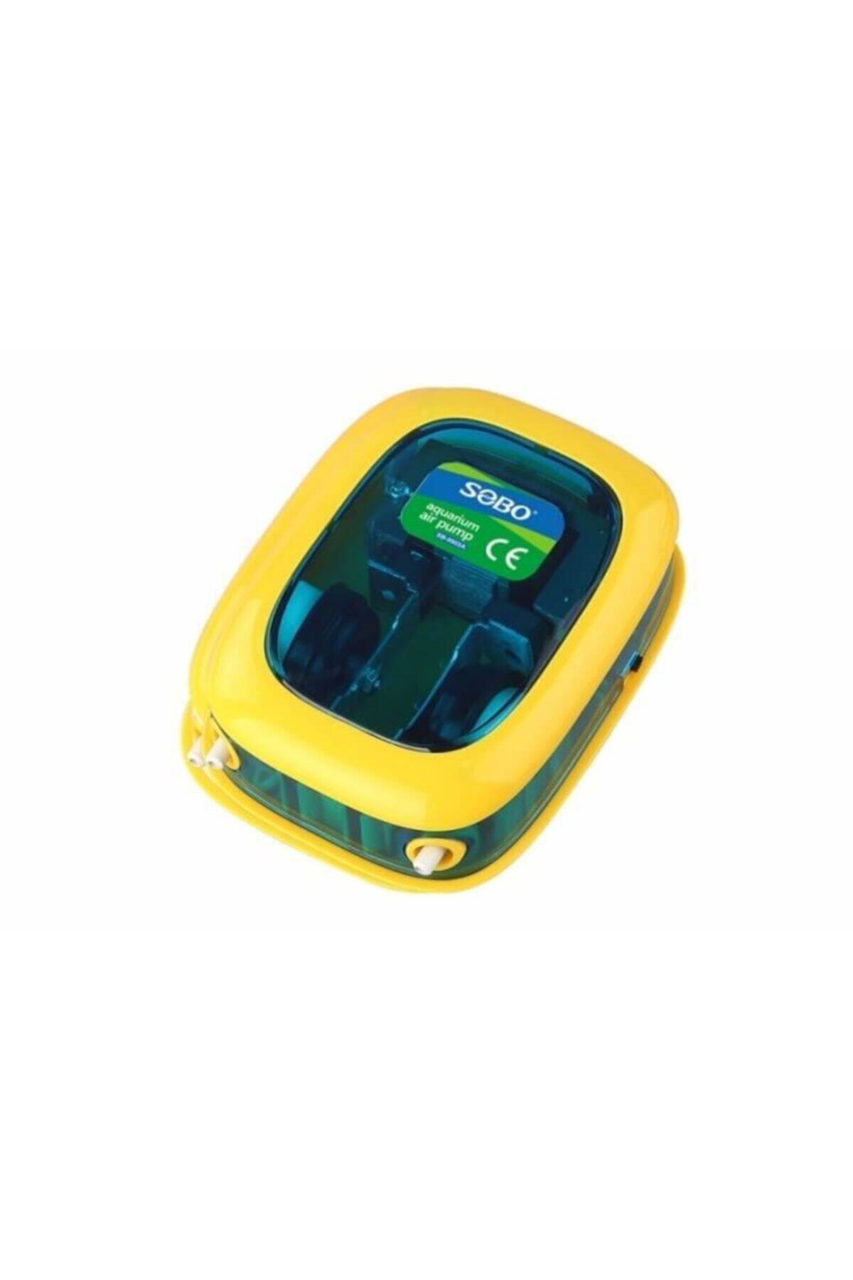 Sobo Sb-9905a Sarı-yeşil Hava Motoru 2 Çıkışlı