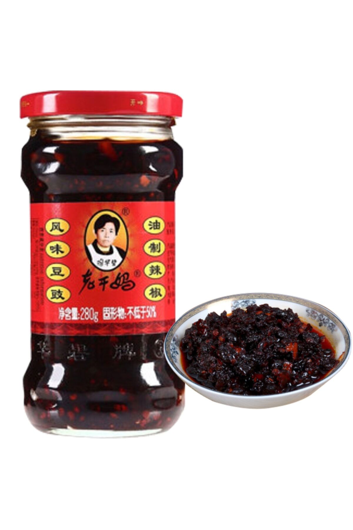 lao gan ma siyah fasulye aci biber sos 280g fiyati yorumlari trendyol