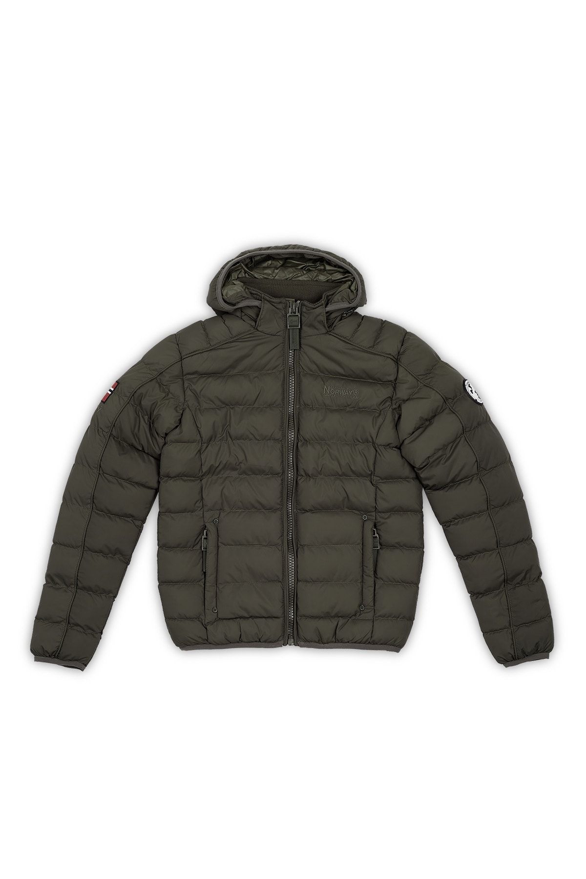 Norway Geographical Suya Dayanıklı Outdoor Parka Çocuk Parka Bombeb