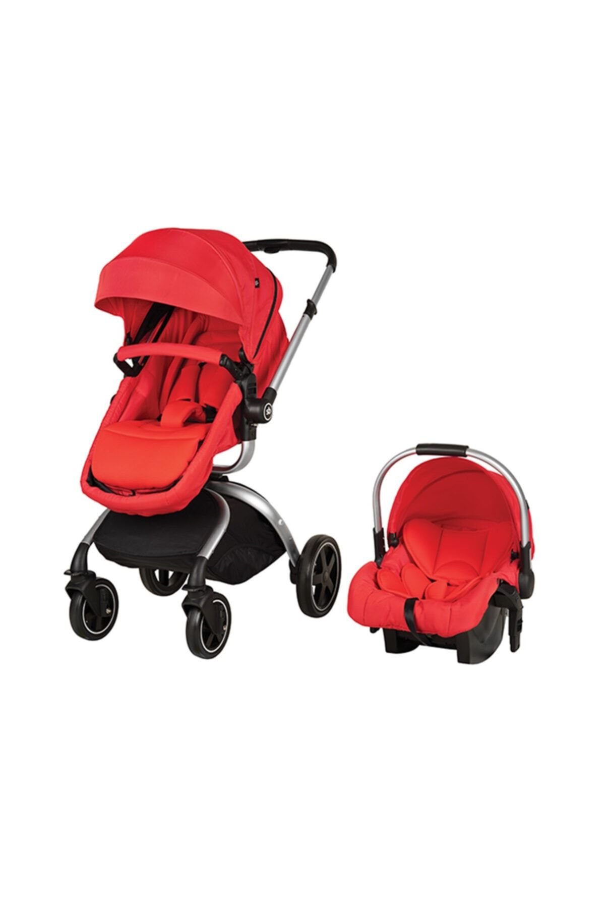 Sunny Baby Velar Travel System Bebek Arabası Kırmızı Teşhir Ürünü