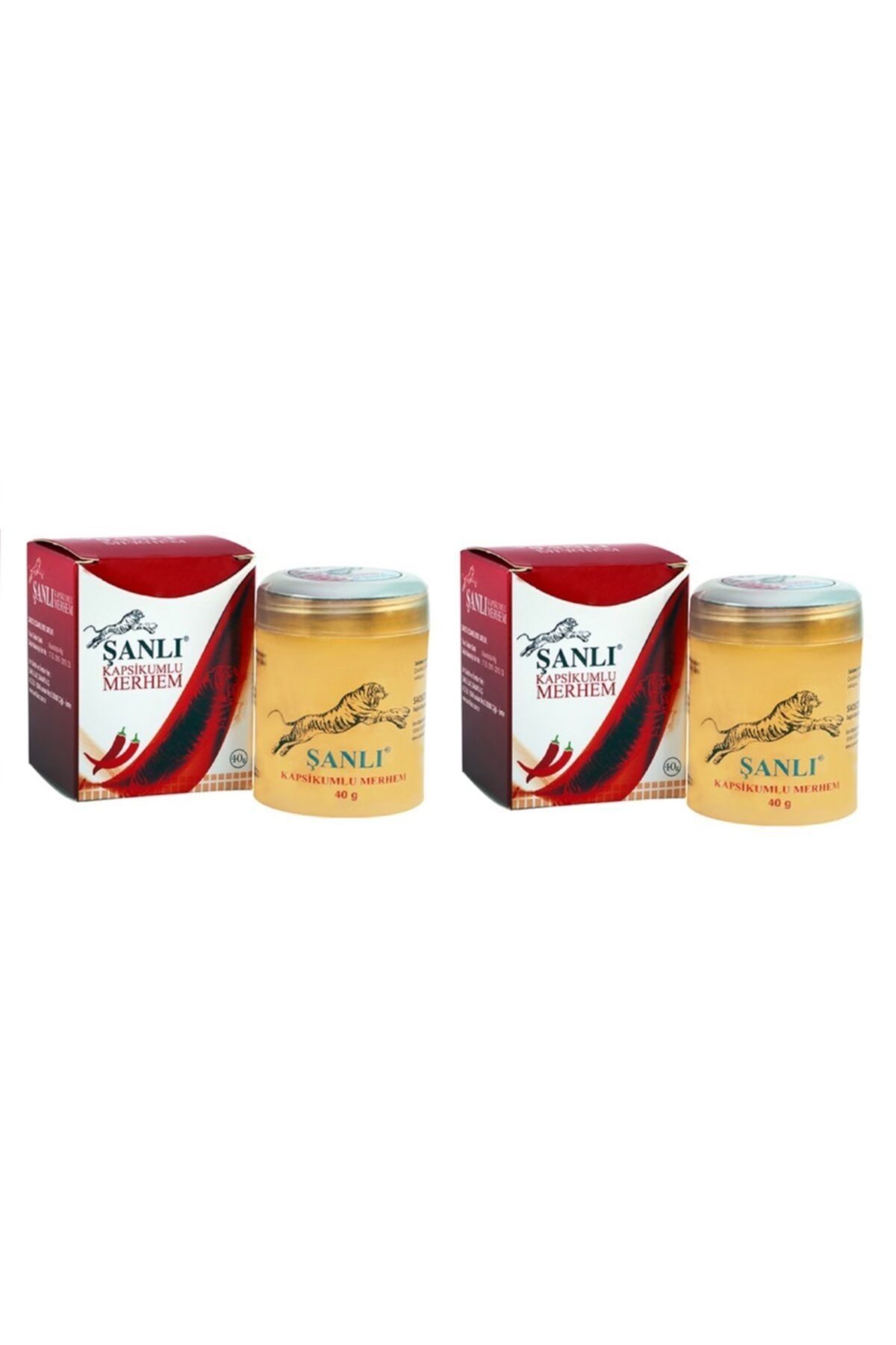 Şanlı Kapsikumlu 40 Gr Merhem - 2 Adet Birden