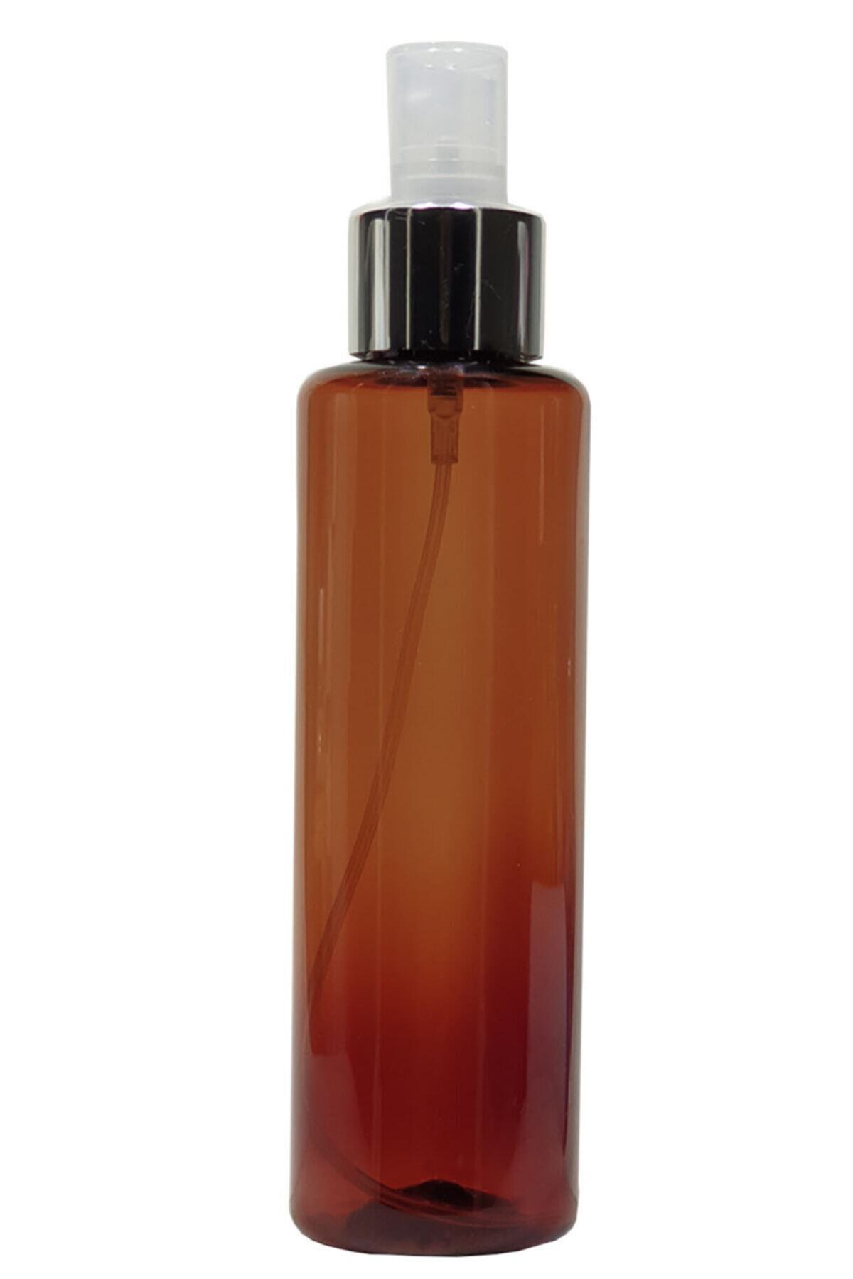 Paradise Boş Pet Şişe Ambalaj 150 Ml & Valf Sprey 50 Adet Gümüş R