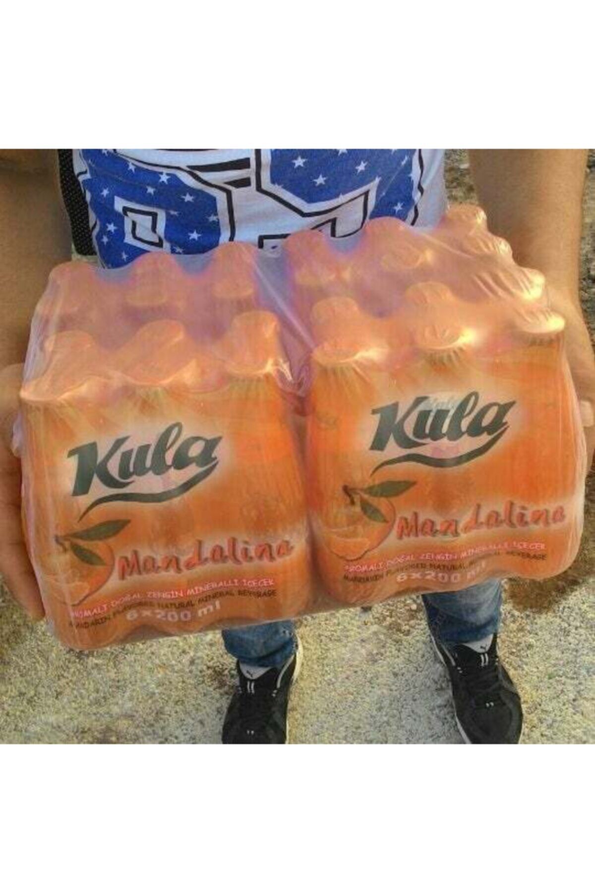 Kula Mandalina Aromalı Meyvel Soda 24 Lü (1 Koli)