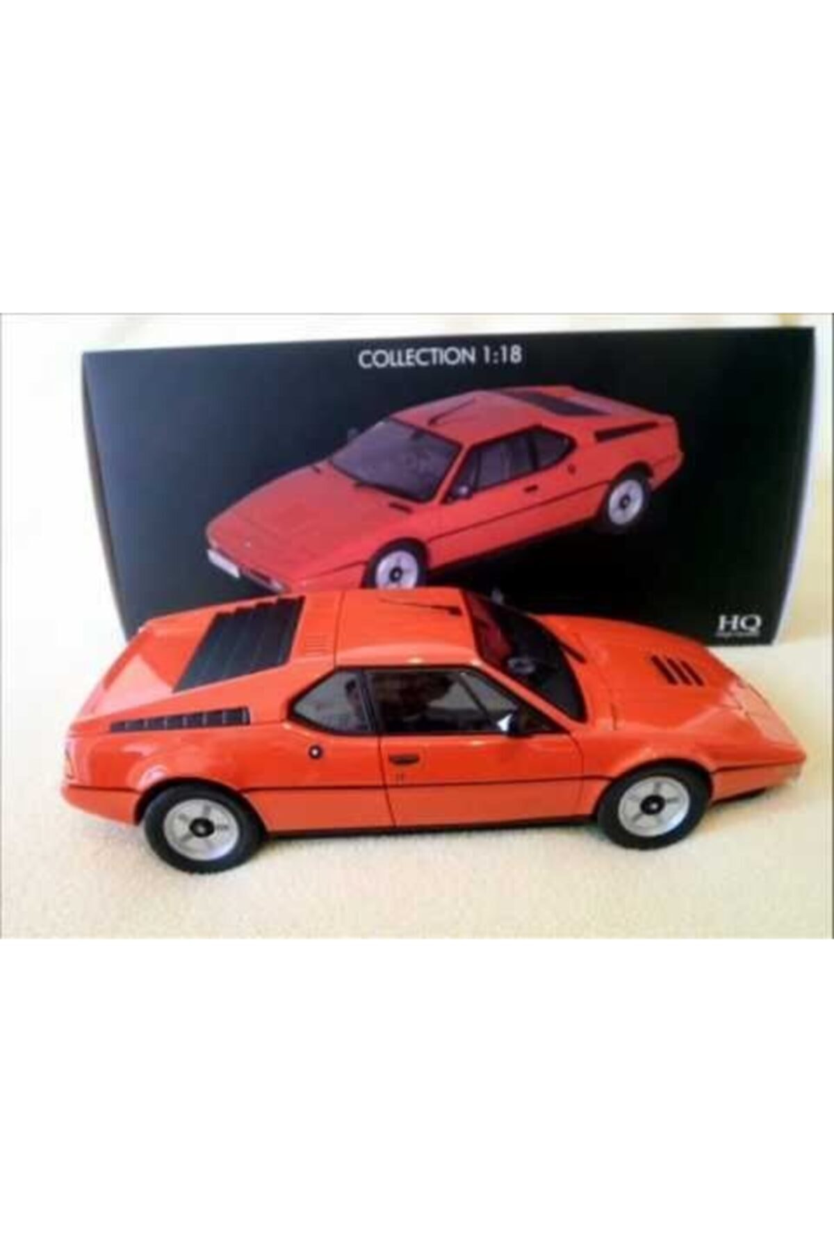 Norev 1/18 Bmw M1 Hq Kırmızı Renk Diecast Model Araba