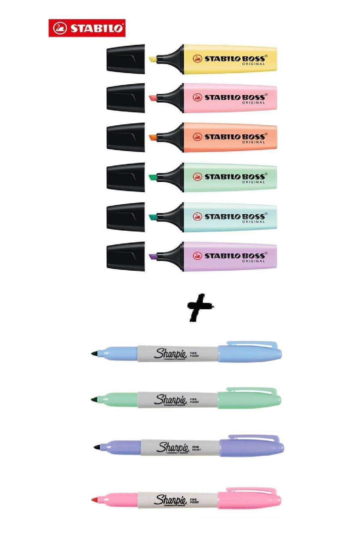 Stabilo Pastel Renkler 10'lu Fosforlu Kalem Seti
