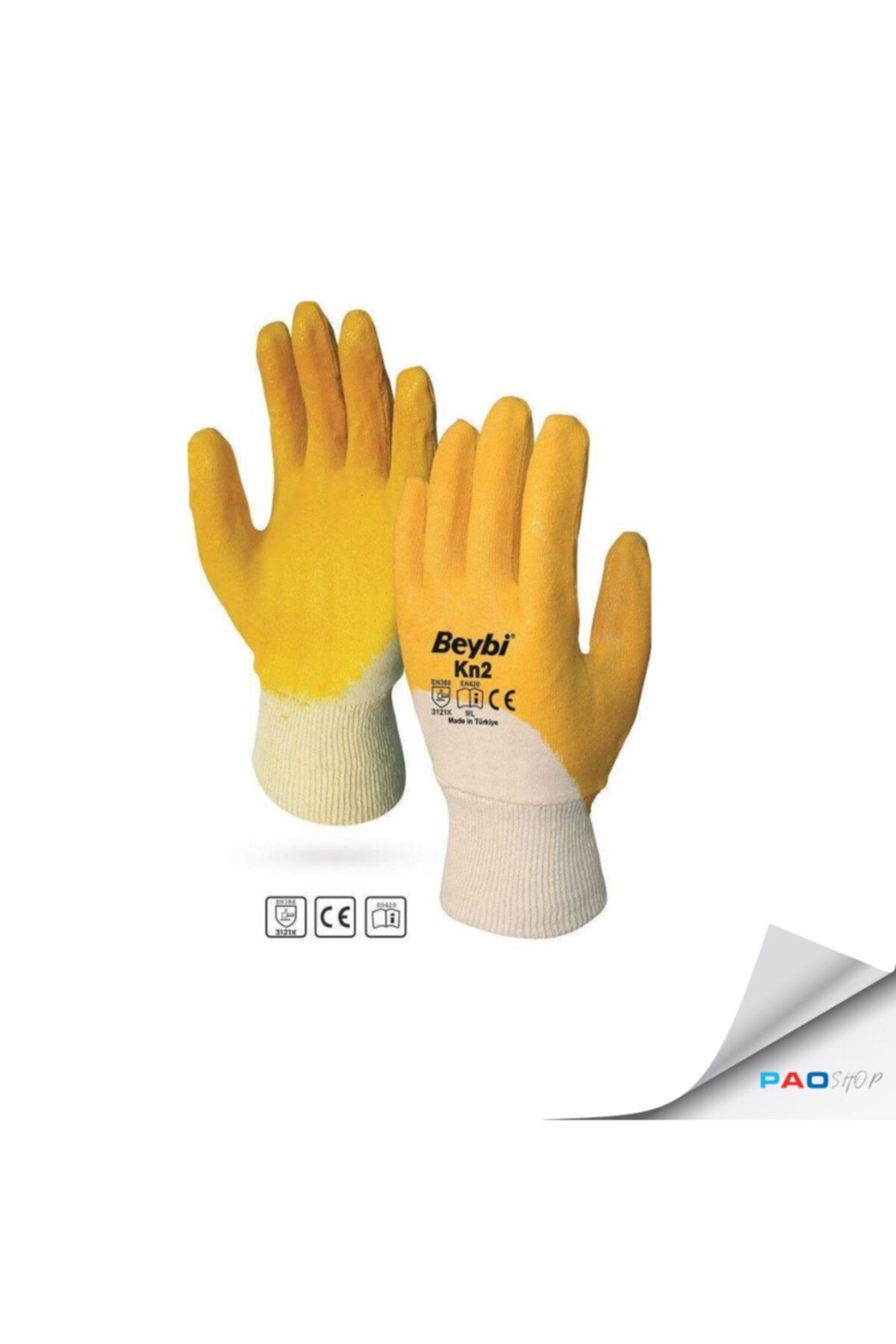 Beybi Yüksek Performanslı Nitril Pamuk Eldiven Kn2 - No:10 (10 Çift)