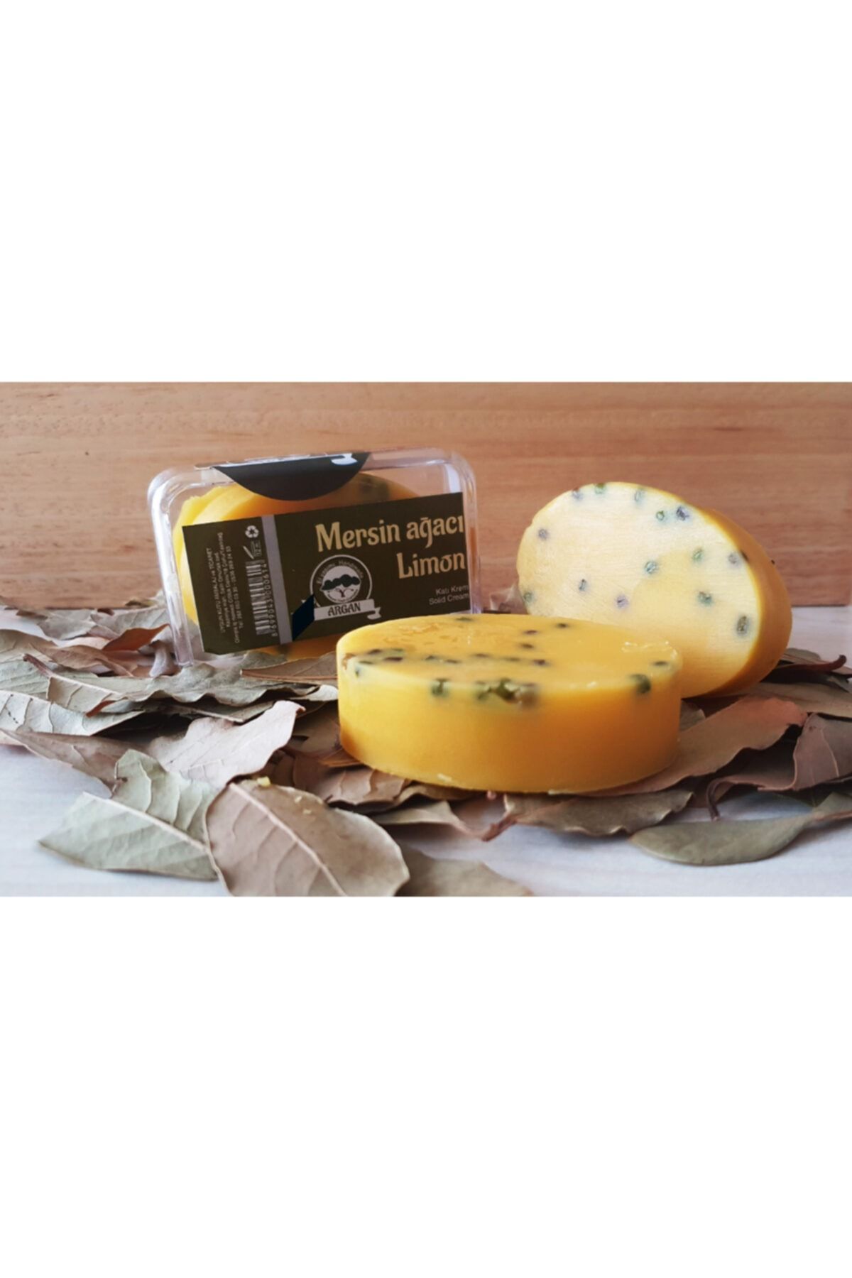 ARGAN NATUREL KOZMETİK Argan Doğal Nemlendirici Katı Krem Mersin Ağacı&limon Koruyucu Balm