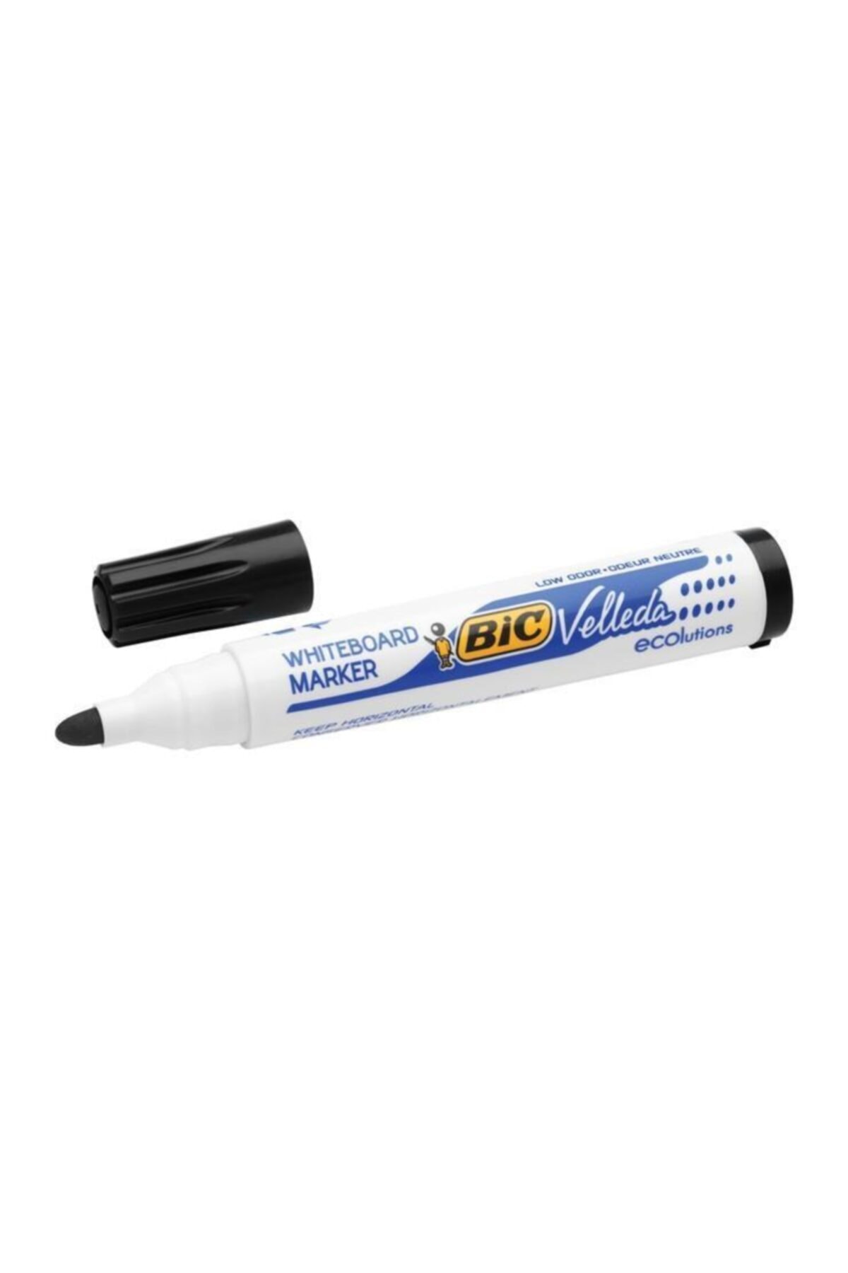 Bic Bıc Velleda 1701 Yuvarlak Uç Beyaz Tahta Kalemi Siyah 1 Adet