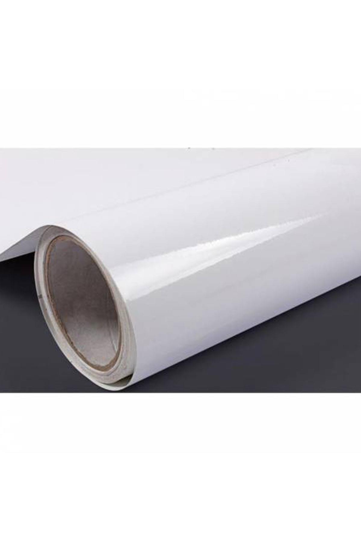 AUTOFOLYO Beyaz Folyo Parlak 122 Cm X 6 Metre