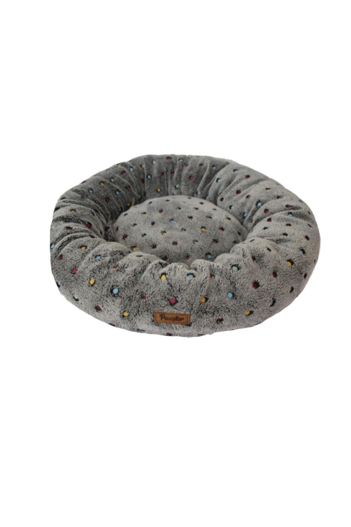 Pawstar Bonibon Peluş Yumuşak Simit Kedi Köpek Yatağı Minderi