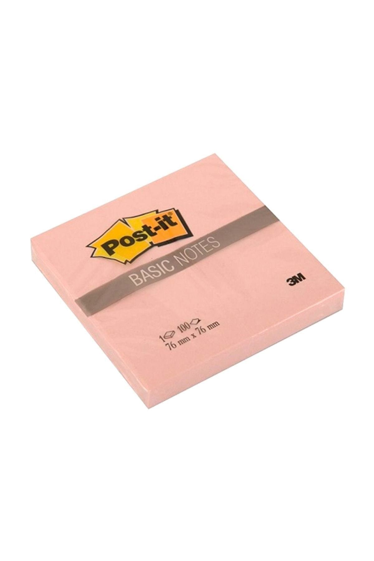 3M Post-it Basic Not Kağıdı Pastel Pembe 654bn-p /