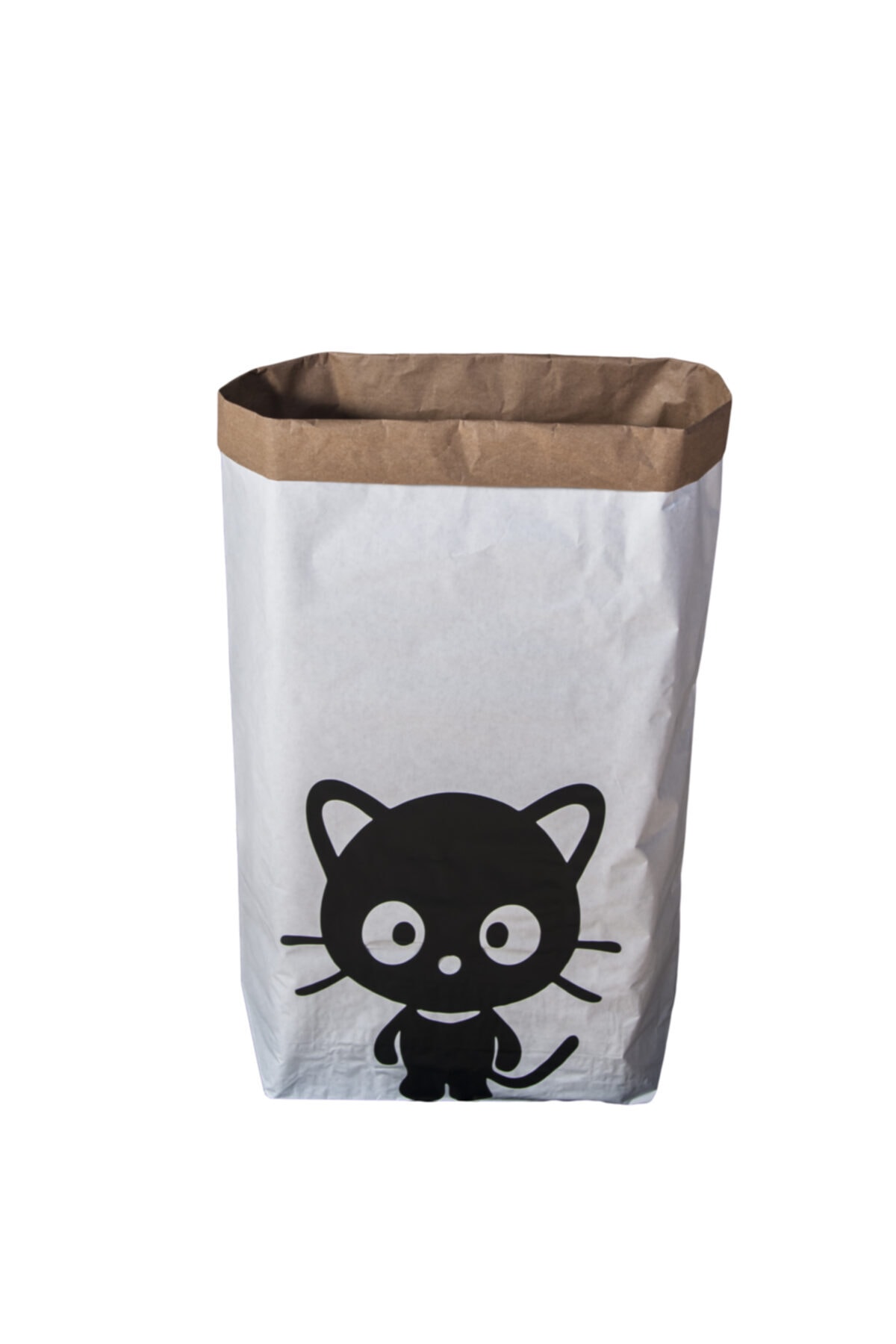 BugyBagy Paperbag Dekoratif Çamaşır ve Oyuncak Sepeti Saklama Kutusu